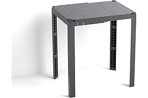 U Brands Plastic Locker Organizer Shelf for School Locker