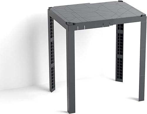 U Brands Estante organizador de casilleros de plástico, esencial para el regreso a clases, se adapta a casilleros de 10 a 13.75 pulgadas de ancho,