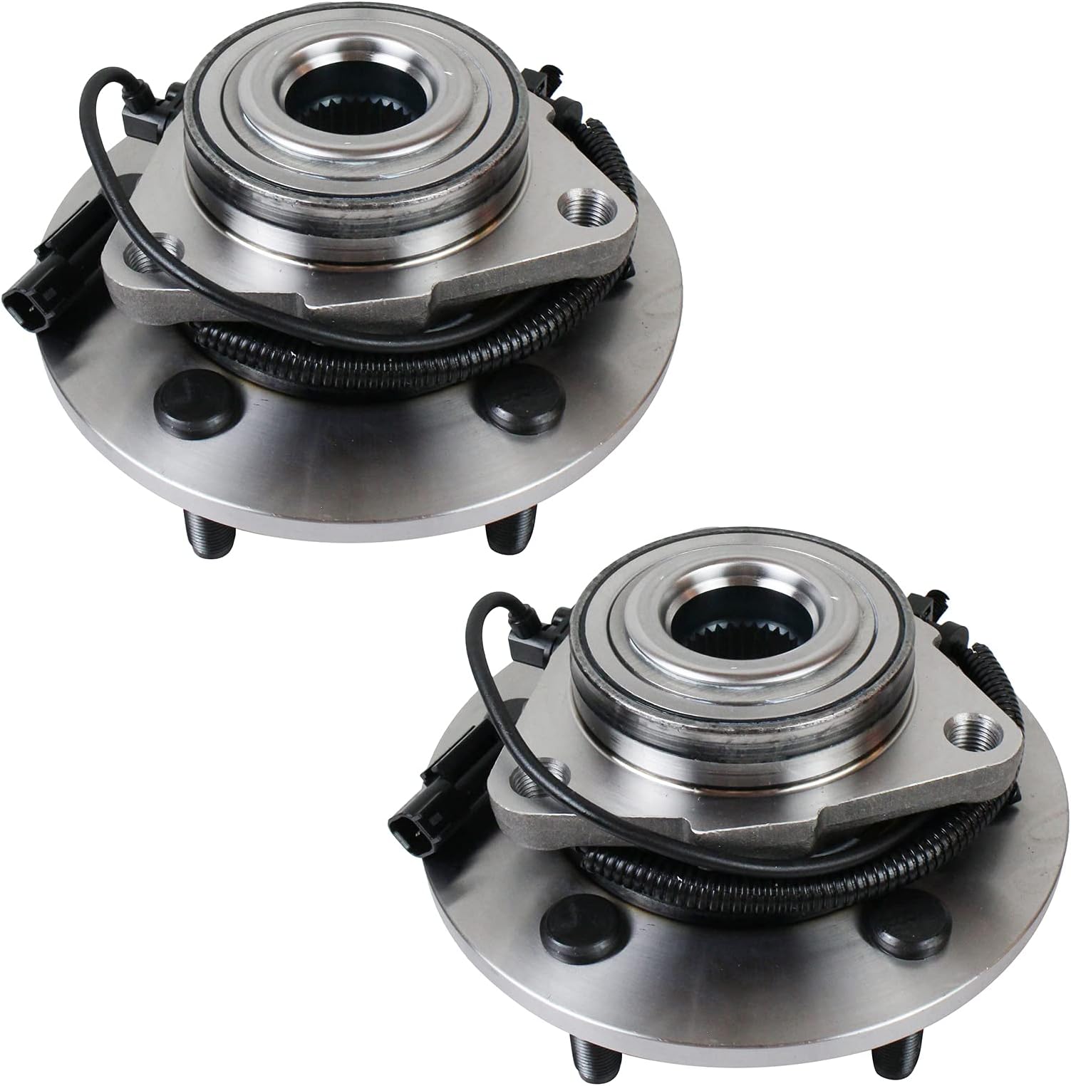 PAROD Pair 515151 Front Wheel Hub and Bearing Assembly Compatible with 2012-2018 Ram 1500, 2019 Ram 1500 Classic 5Lugs w/ABS