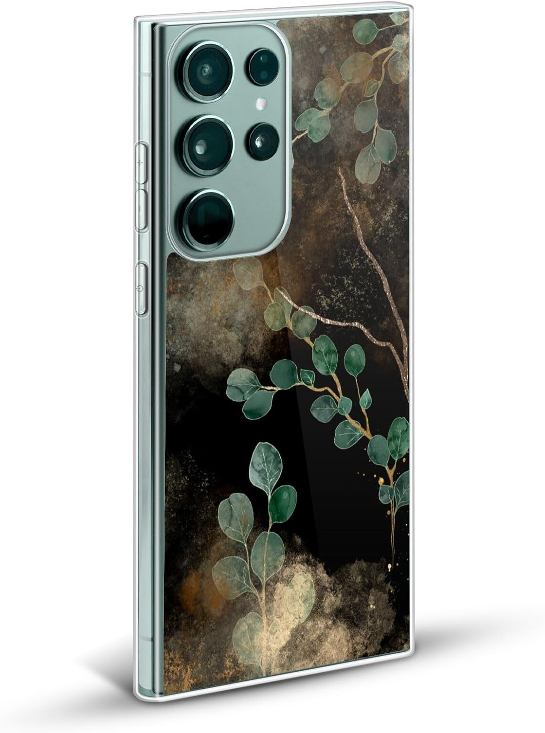 Head Case Designs Officially Licensed LebensArt Eucalyptus Mix Art Gel Case [Military Grade Protection] Compatible with Samsung Galaxy S24 Ultra 5G and Compatible with MagSafe