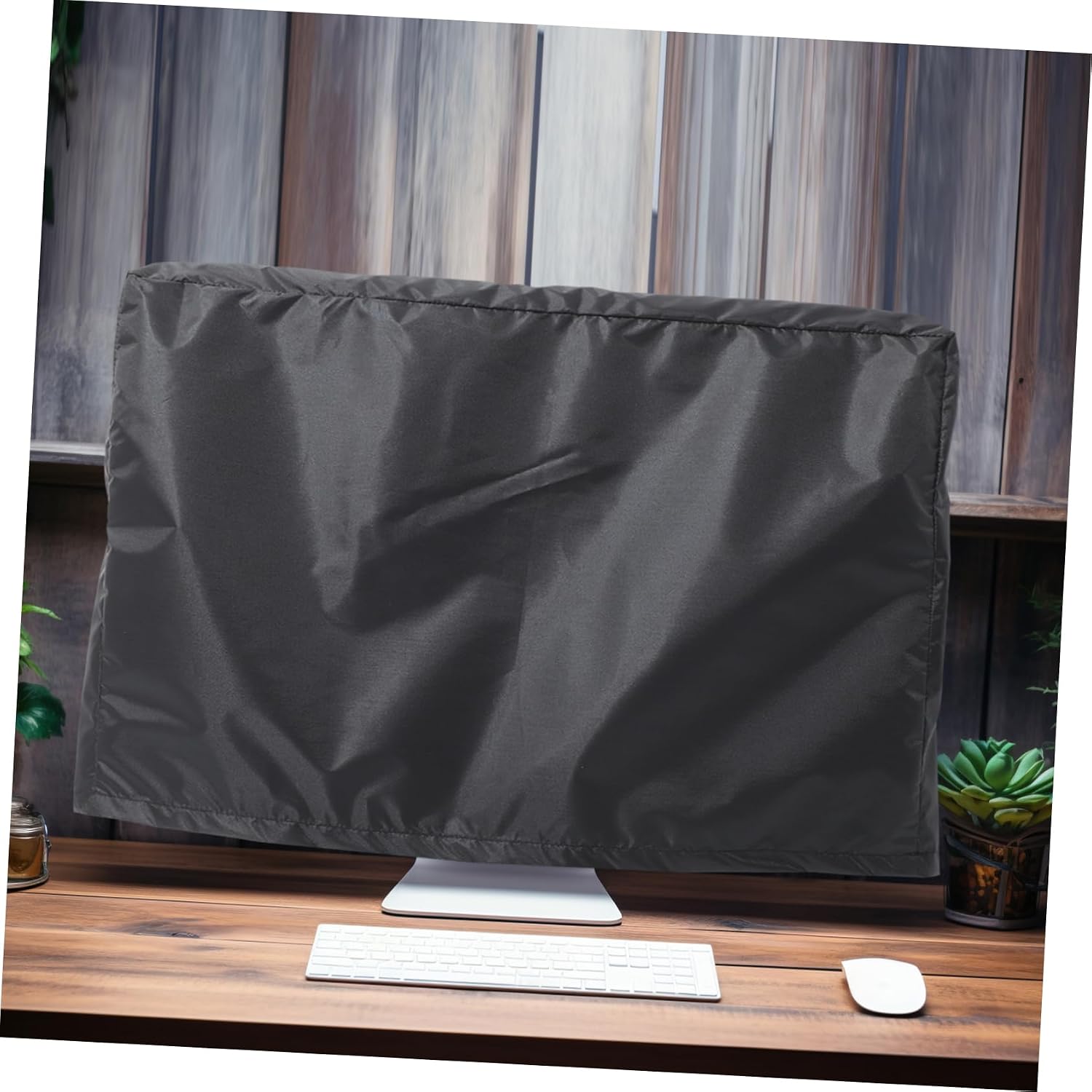 Dirtproof Computer Monitor Cover Protective Sleeve for Screens Dust and Stain Prevention for Use