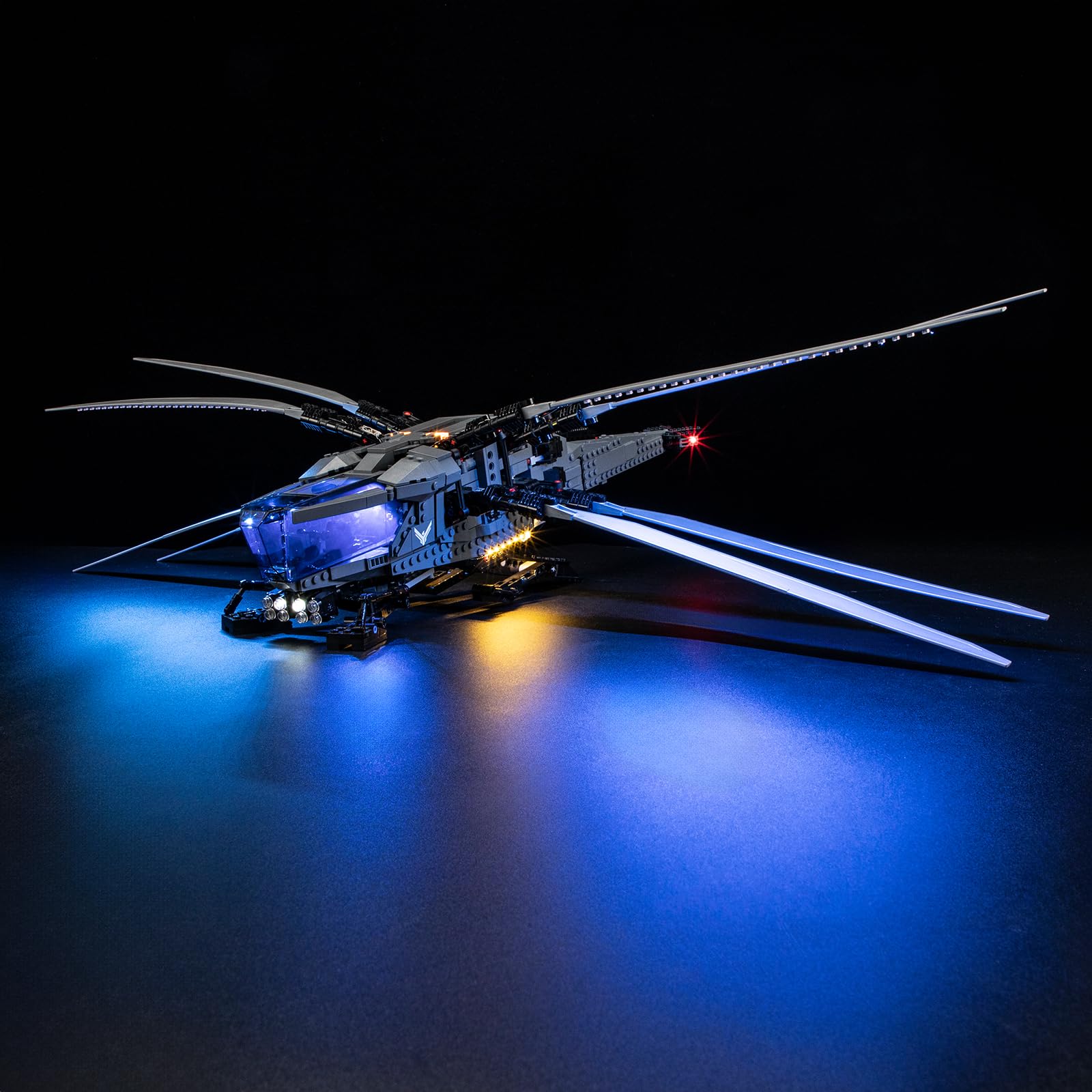 BRIKSMAX Light Kit for Lego-10327 Dune Atreides Royal Ornithopter -Led Lighting Compatible with Lego Icons Building Set- Not Include Lego Set - Image 4
