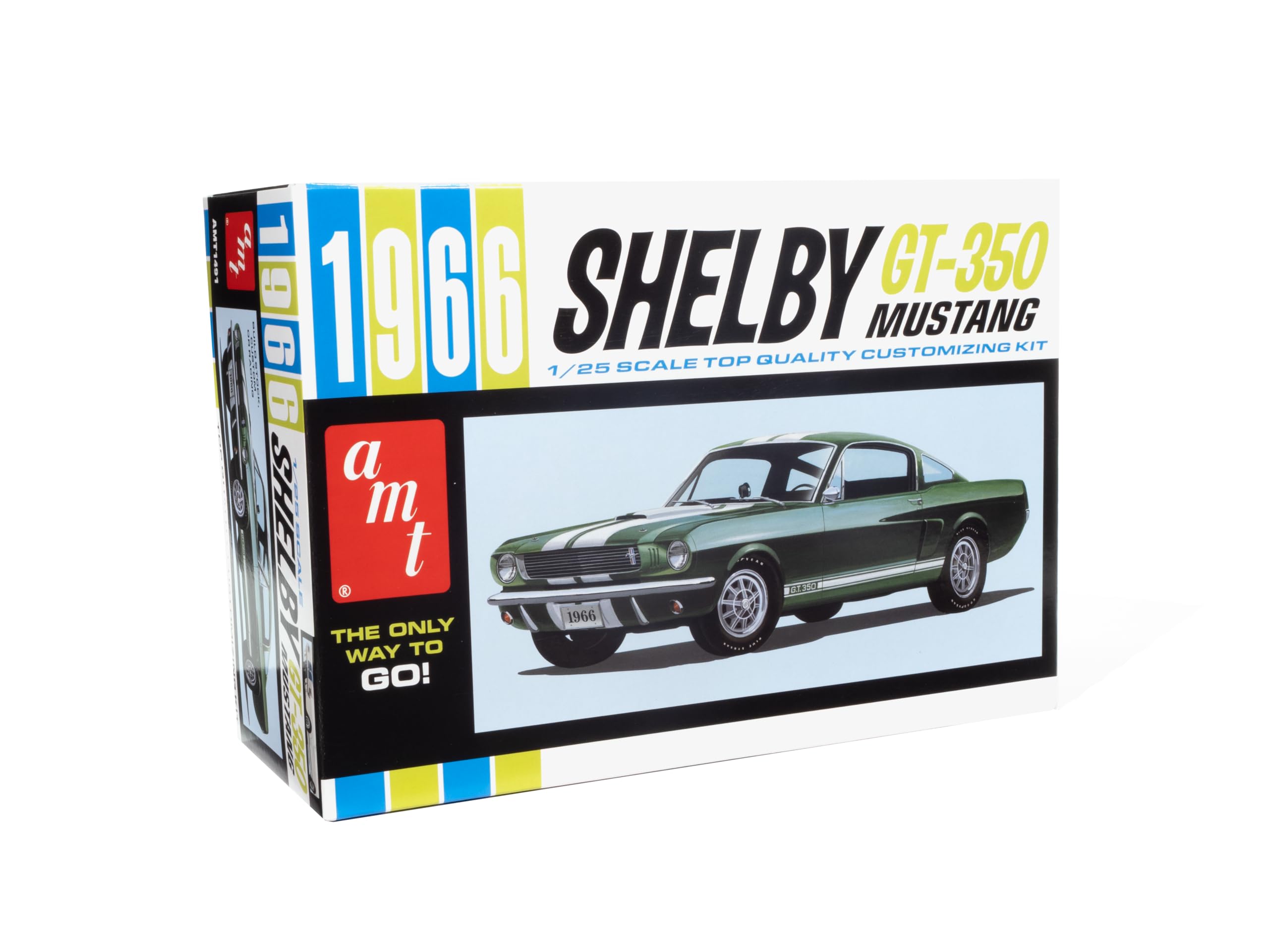 Amazon.com: AMT 1966 Mustang GT-350 1:25 Scale Model Kit : Arts