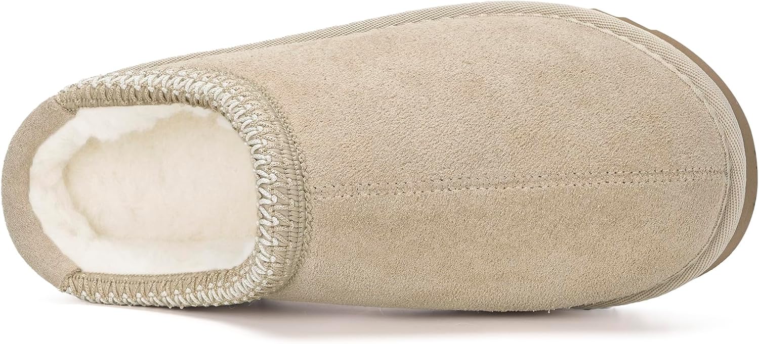 Kids Slippers Boys Girls Clogs Slipper Faux Fur Soft Slip On Suede Warm Winter House Shoes Cozy Anti-Slip Indoor Outdoor Mules - Image 3