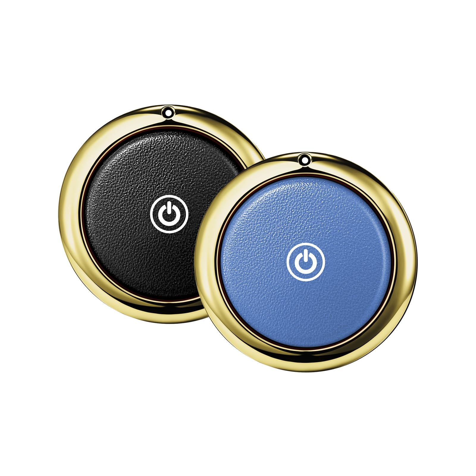 Air Tag 2Packs Bluetooth Tracker for Apple Find My (iOS Only) Smart Bluetooth Key Finder and Item Locator for Luggage Dog Pet Wallet Backpack (Black&Blue)-image-24