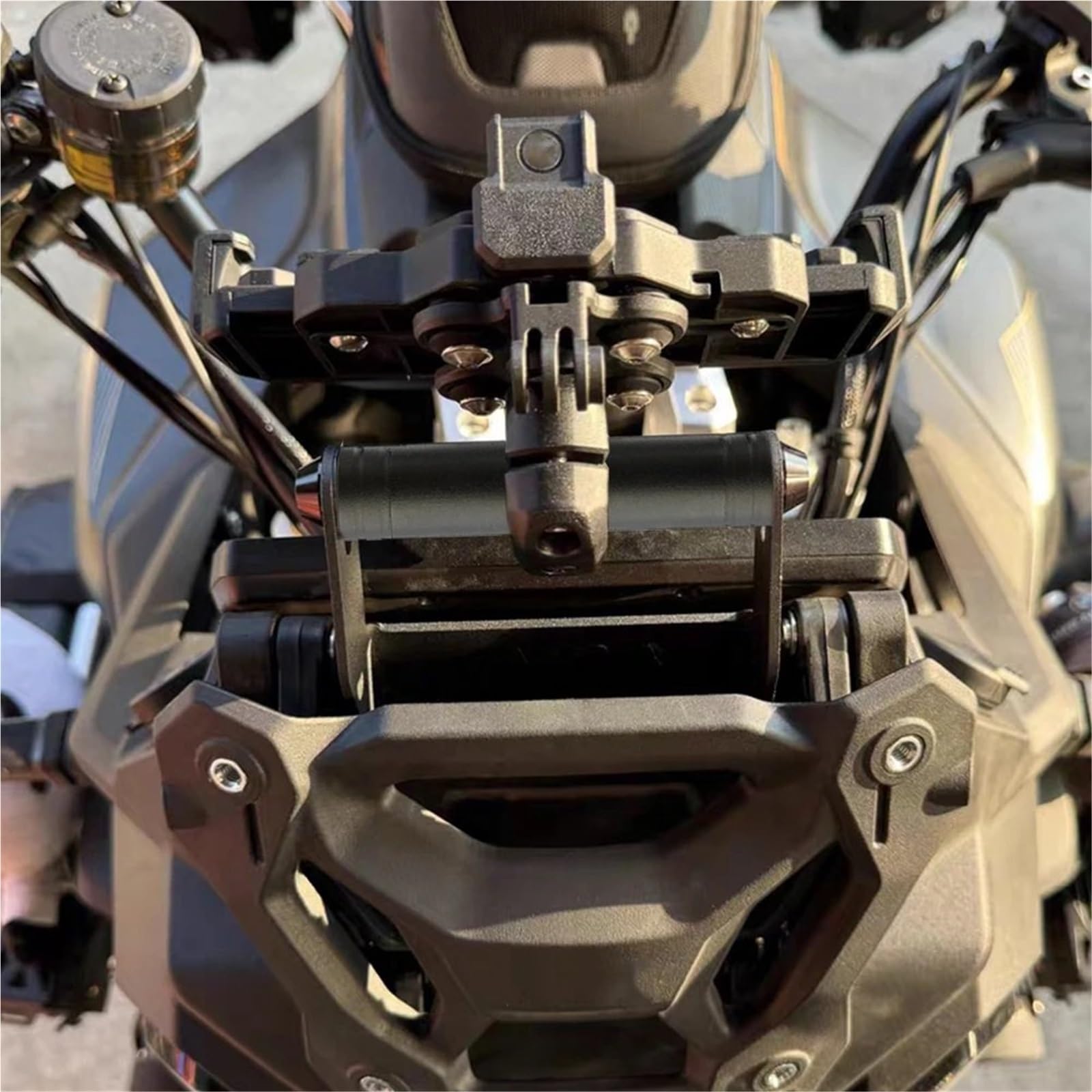 Motocyklowy uchwyt nawigacyjny GPS Pasuje do VOGE Valico DSX900 DS900X, CNC, uchwyt na telefon komórkowy, wspornik nawigacji GPS Uchwyt do nawigacji GPS uchwyt(Nologo 12MM)