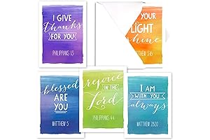Uplifting Christian Note Cards: Encouragement from Scripture