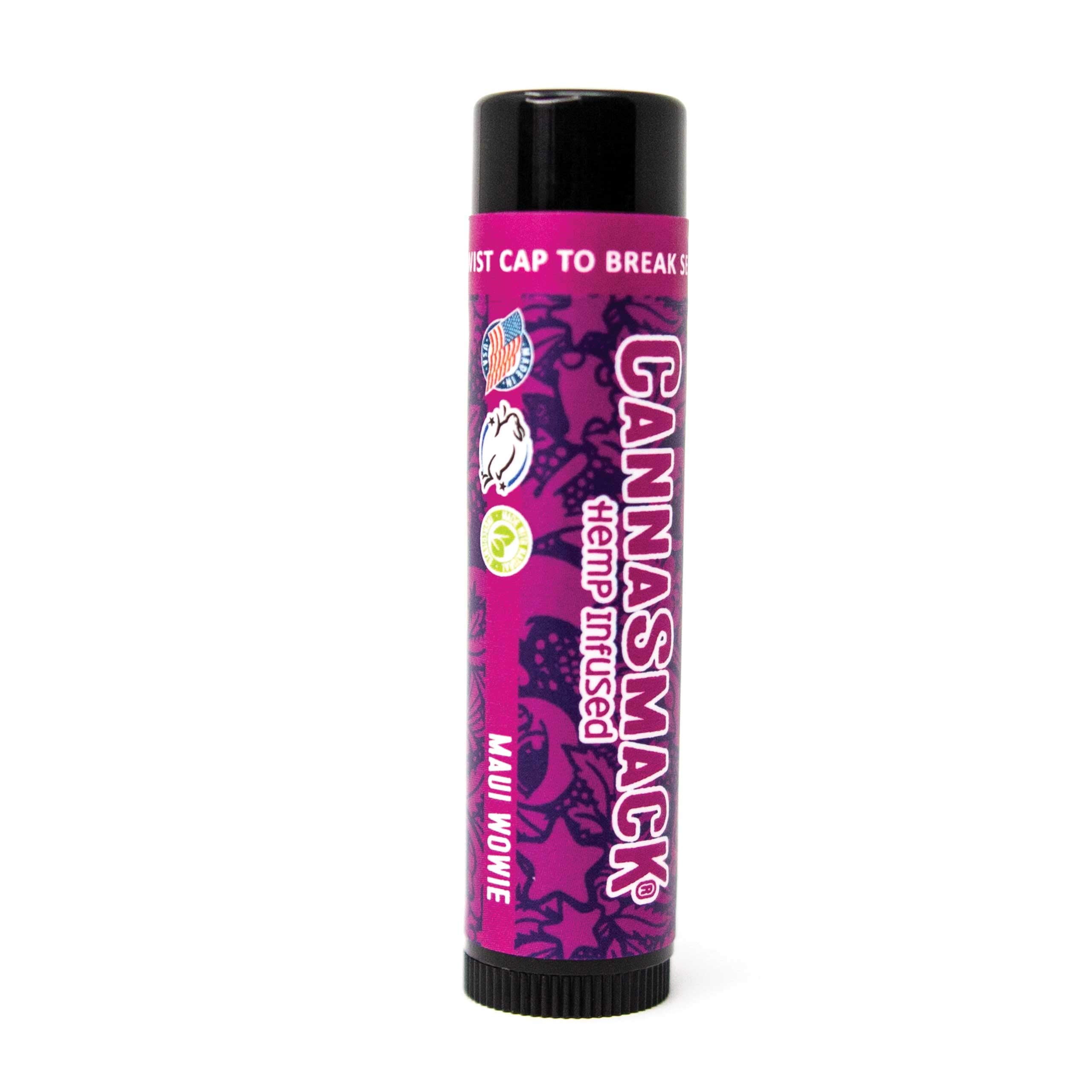 CannaSmack Natural Hemp Lip Balm - Tropical Flavor