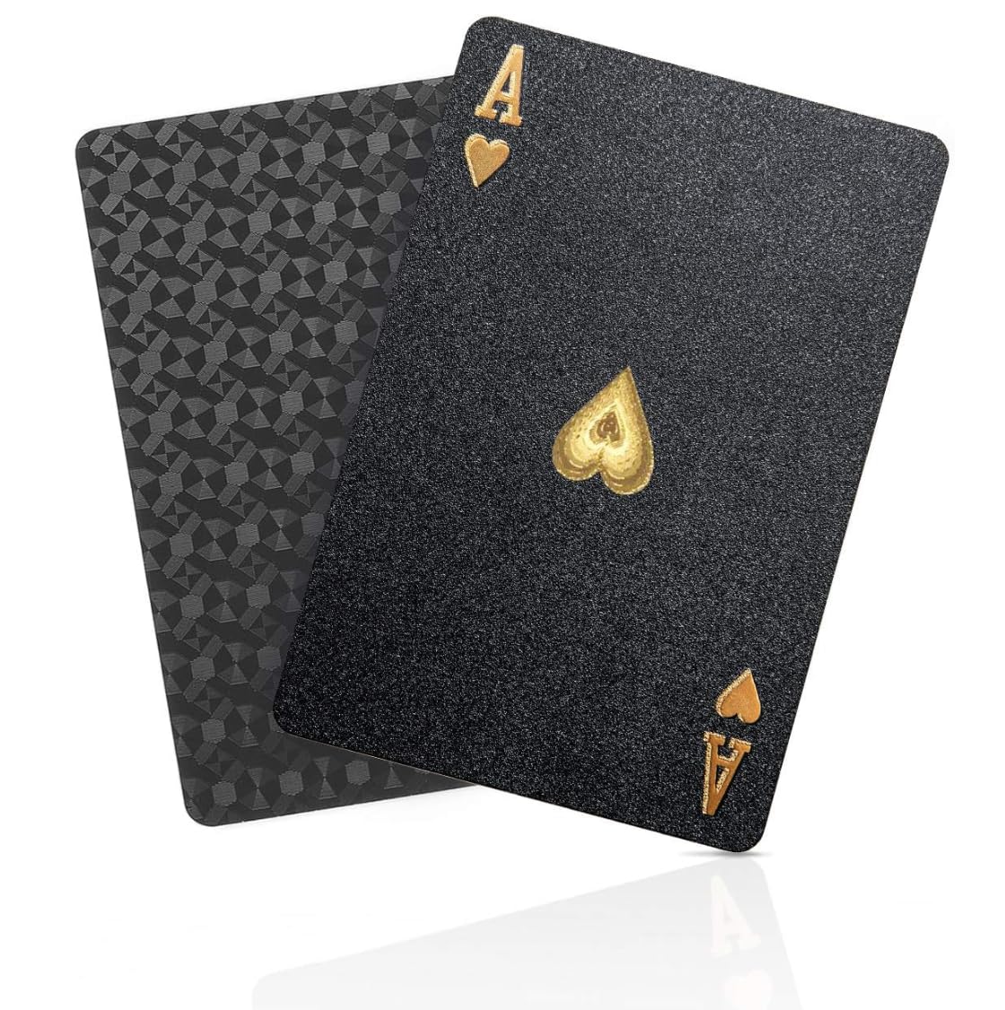 Black Diamond Playing Cards - Waterproof Deck for Magic, Poker, and Casino Fun. Ideal for Parties and Special Occasion Gifts (Black Diamond, 1 Deck)