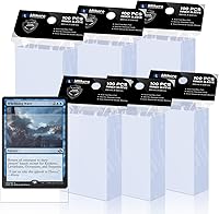 Mlikero 600 Pack Perfect Fit Inner Sleeves for MTG TCG Double Sleeving - Archival Safe 64x89mm Card Protectors