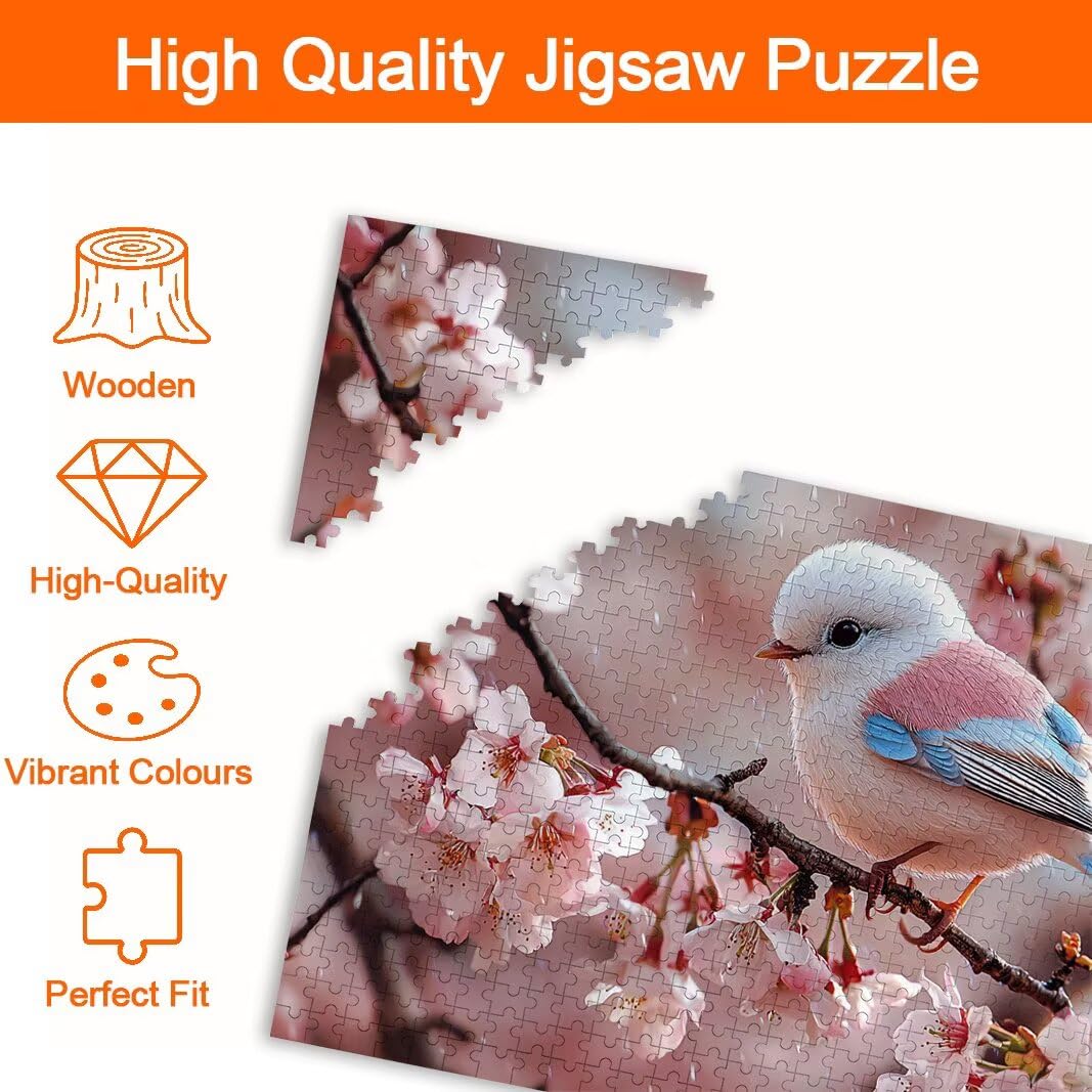 Puzzle Uccello, Puzzle 2000 Pezzi Adulti per Decor, Regalo Donna/Uomo -8790