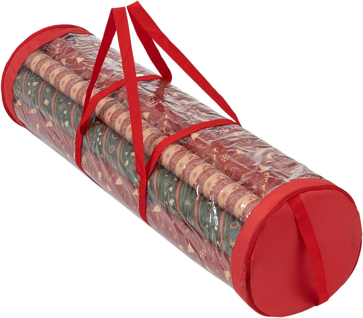 Cylindrical Storage Bag for Rolled Paper and Posters, with Handle
