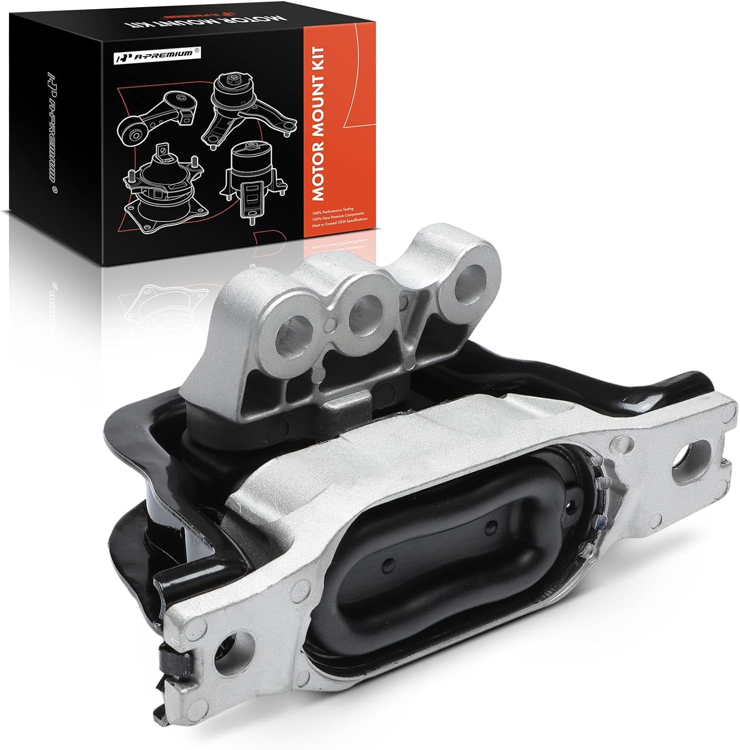 A-Premium Front Engine Motor Mount Compatible with Chevrolet Equinox 2010-2017, Captiva Sport 2012-2015 & GMC Terrain 2010-2017, 2.4L