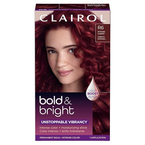 Clairol Bold & Bright Permanent Hair Dye R6 Intense True Red