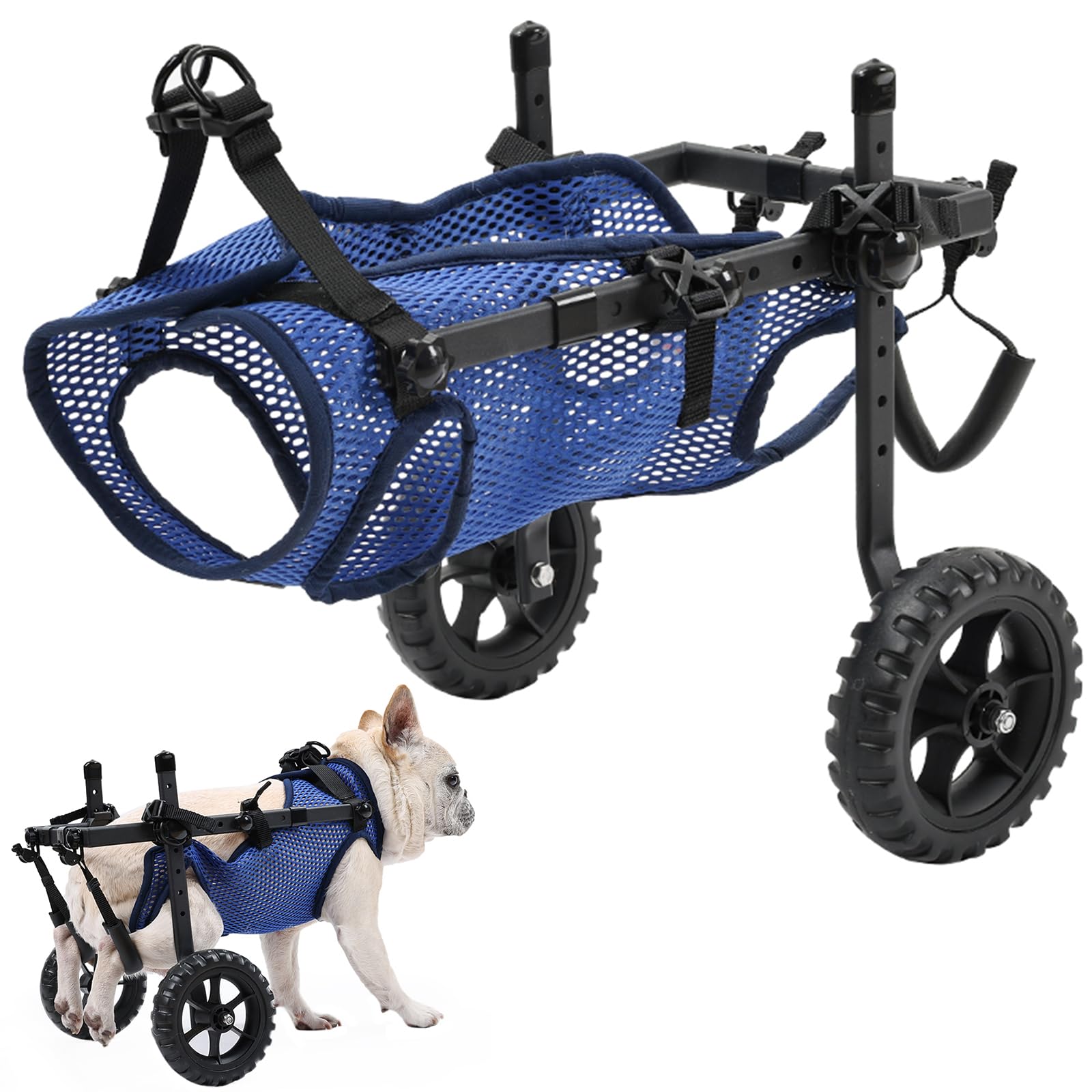 Photo 1 of LETSQK Adjustable Dog Wheelchair for Back Legs