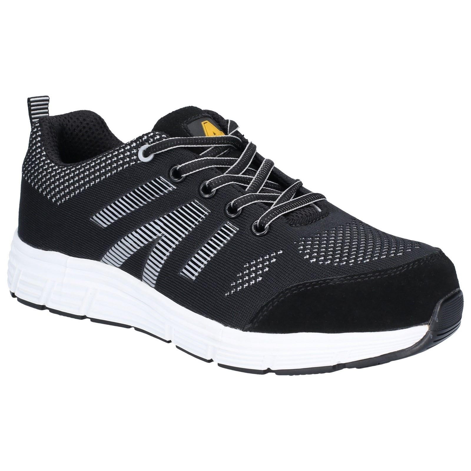 Amblers Safety Mens FS714 Bolt Black Trainer 8 UK