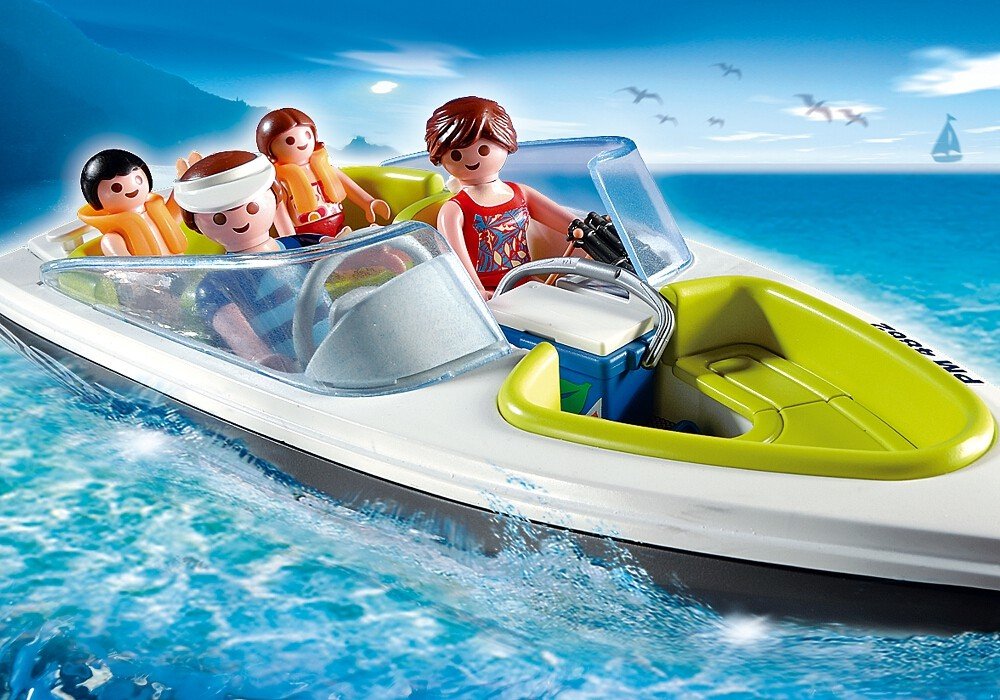 PLAYMOBIL - Lancha Familiar (4862)