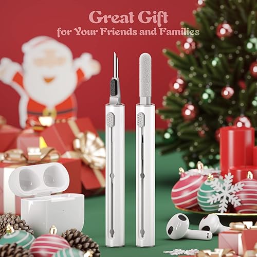 Miniatura 6 de Kit limpiador Hyashee para Airpods Pro 1 2 3, bolígrafo de limpieza multifunción con cepillo suave y esponja de fleco para auriculares Bluetooth