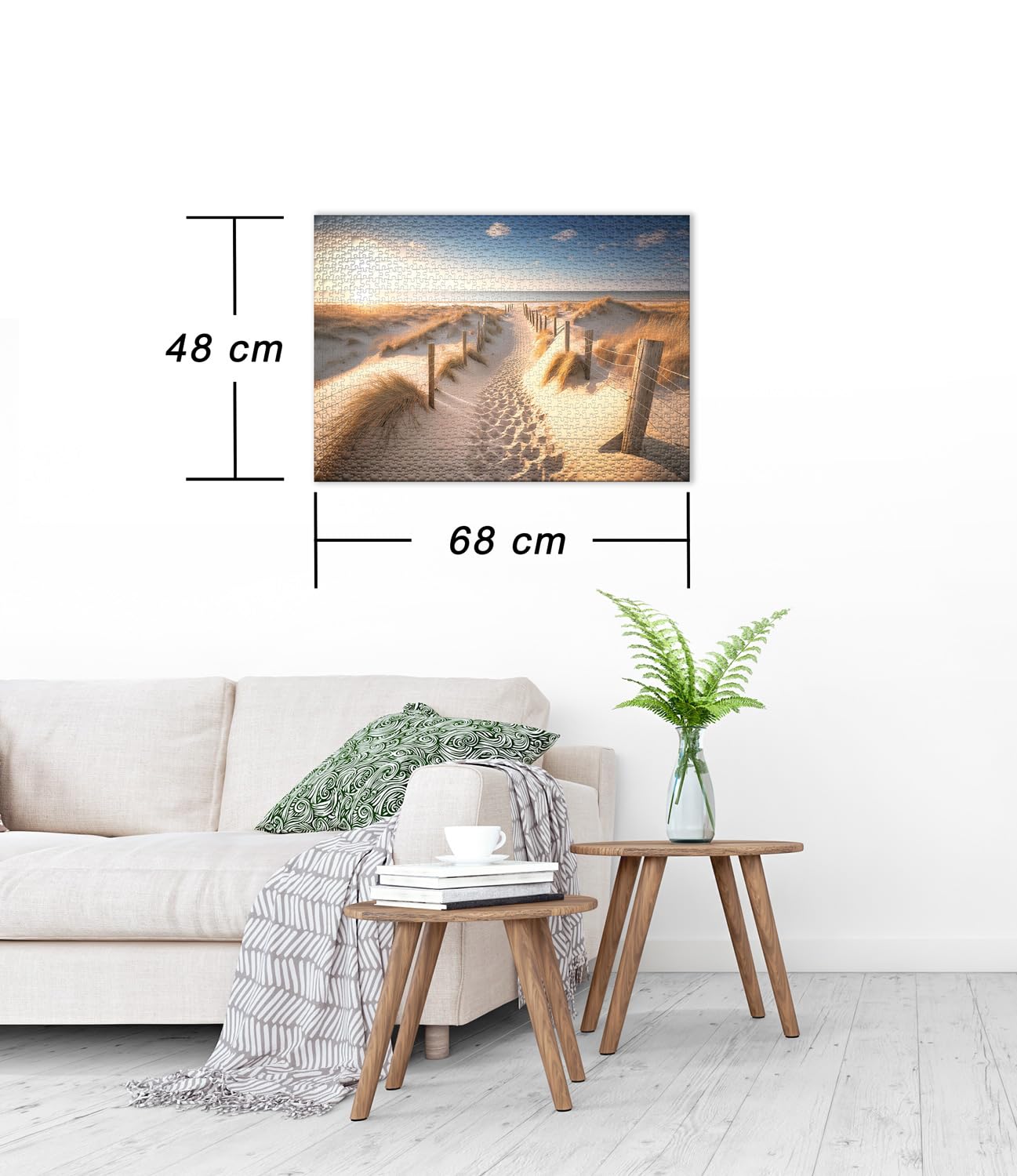 Ulmer Puzzleschmiede, 1000 piece landscape puzzle ‘Baltic Sea forever’ - Image 3