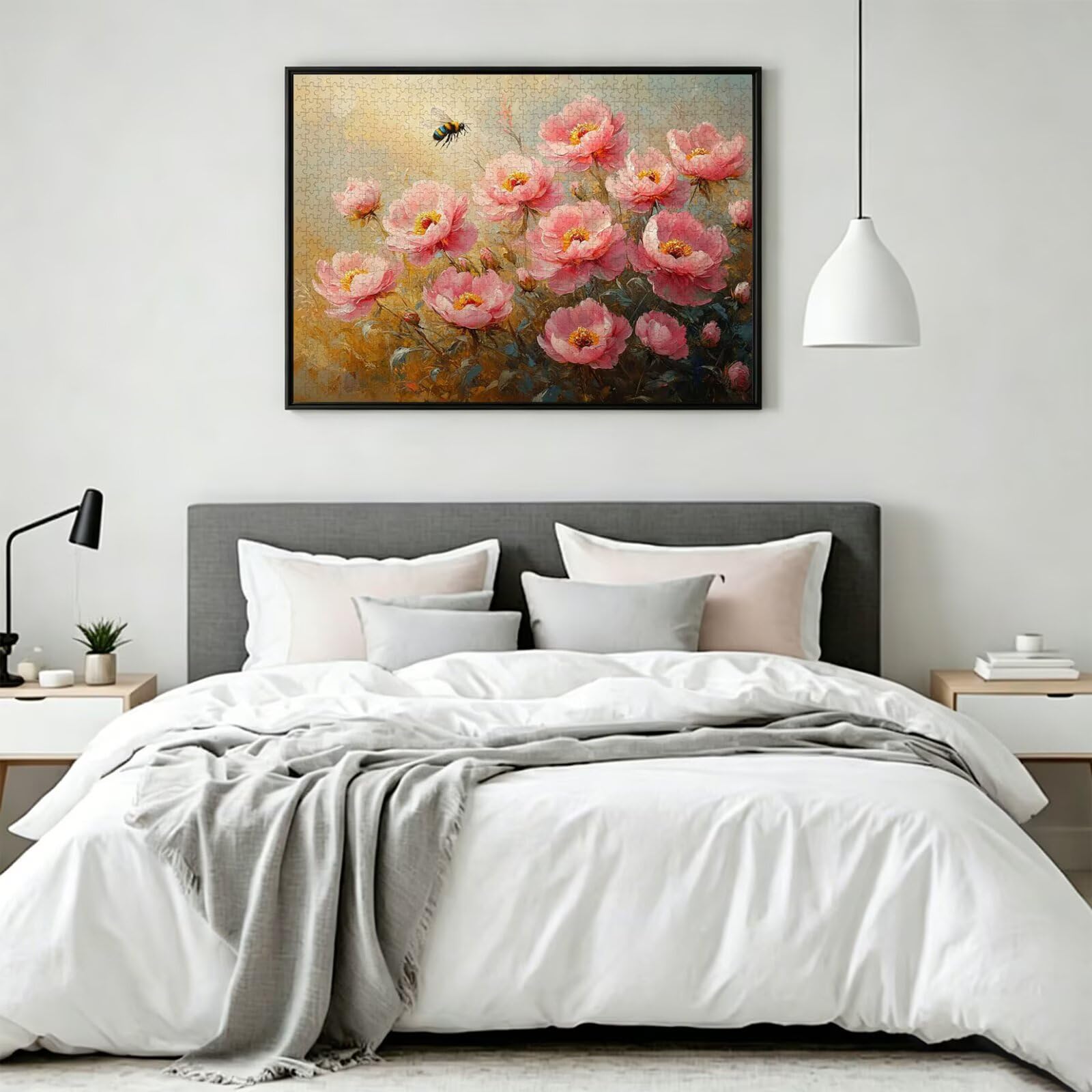 Puzzle dla dorosłych 4000 elementów trudne wyzwanie, pszczoła, n-589 | Brainteasing Adult Jigsaws Flower Brainteasing Games zwiększają kreatywność, prezenty 3D, relaks i rozrywka
