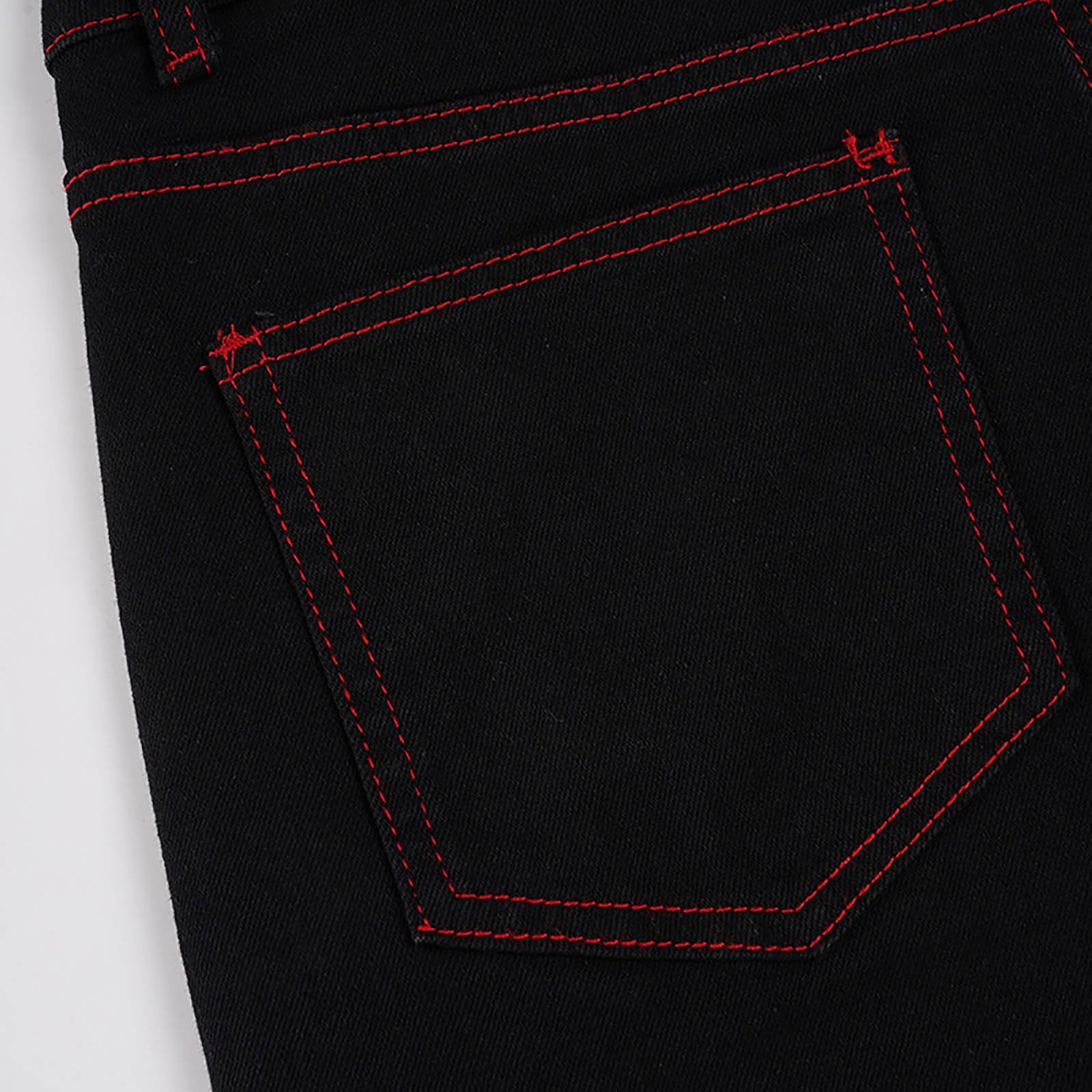 Pantaloni a zampa da donna vintage anni '70, jeans a vita alta, elasticizzati, skinny, con ricamo, Y2k Streetwear