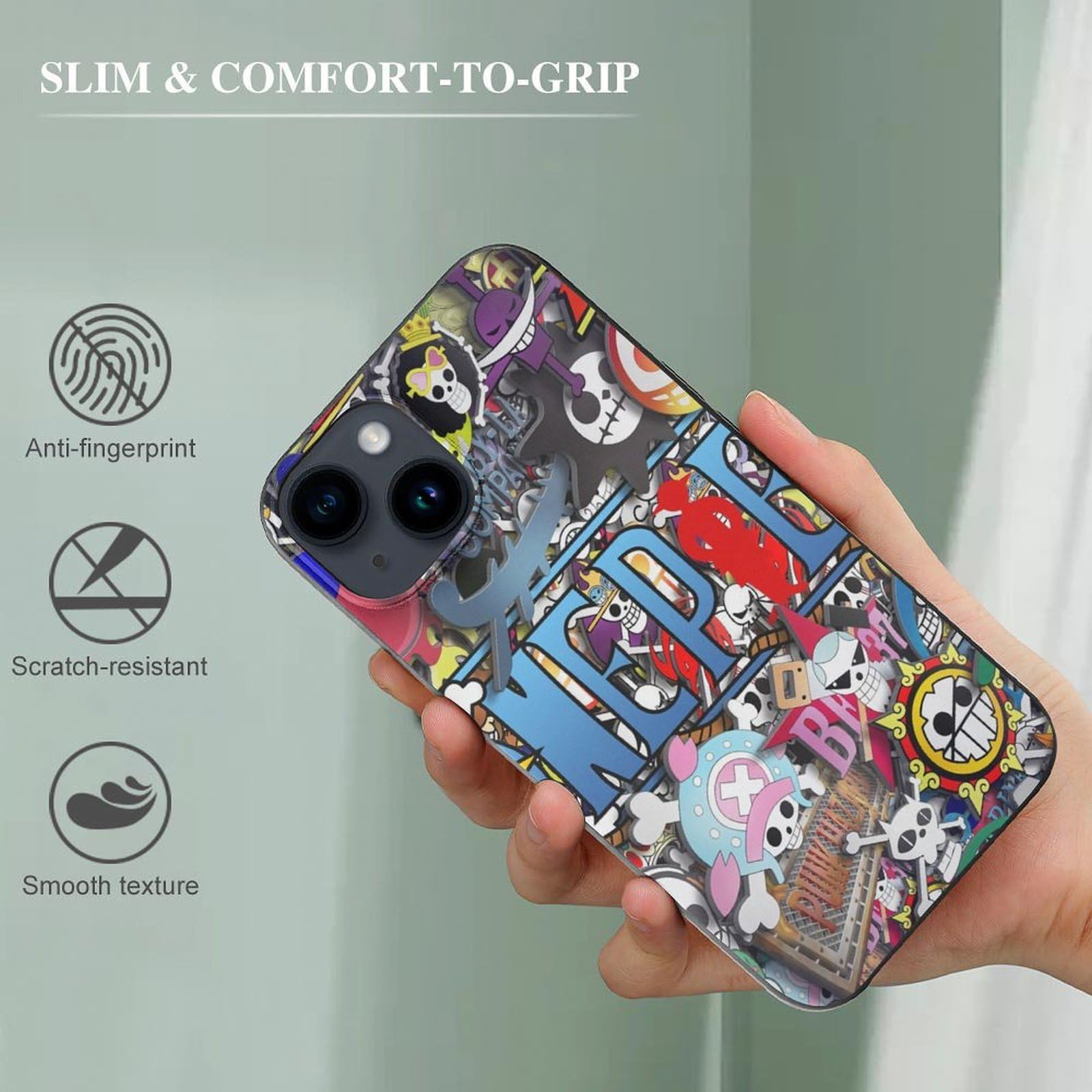 Amazon.co.jp: iPhone 14 Proケース ワンピース ONE PIECE