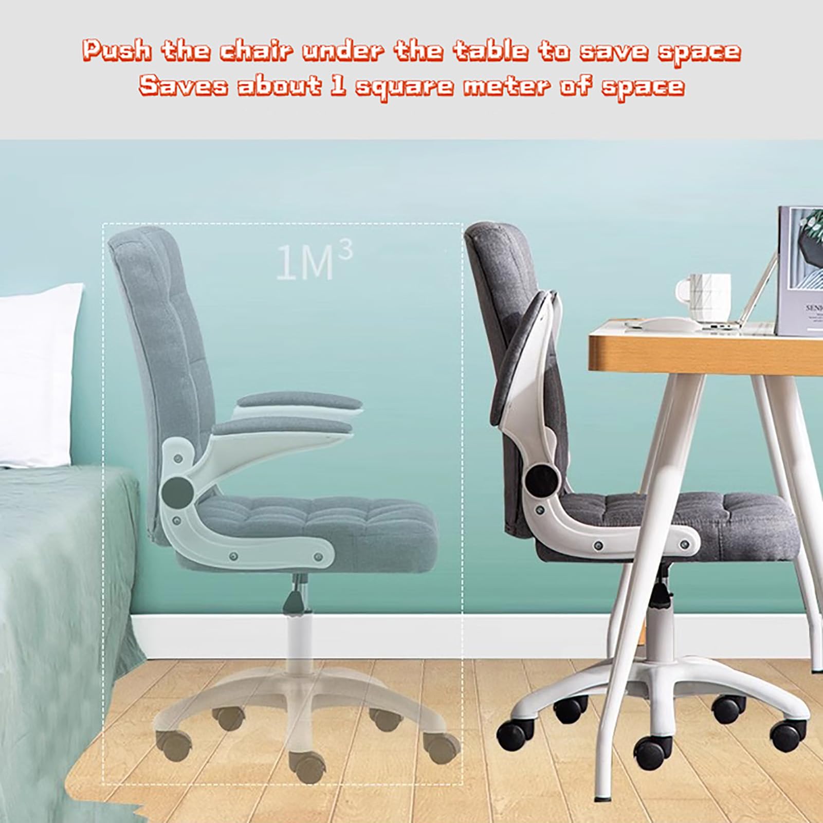 Ergonomiczne krzesło biurowe z wysokim oparciem z podparciem lędźwiowym dla łagodzenia bólu pleców, nowoczesne obrotowe krzesło biurkowe z podłokietnikami dla kobiet