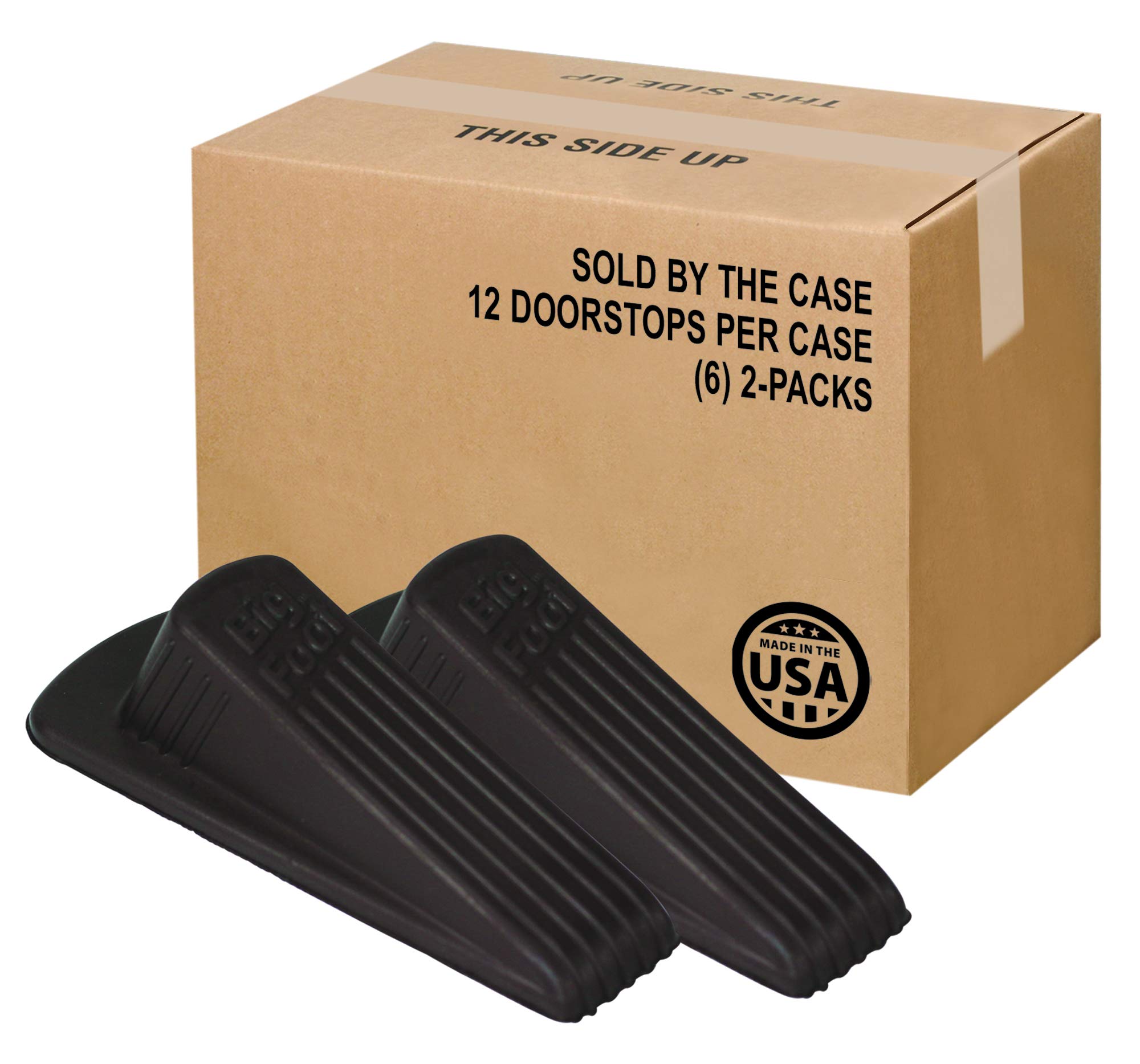 Master Manufacturing971cs Big Foot Door Stop, Brown