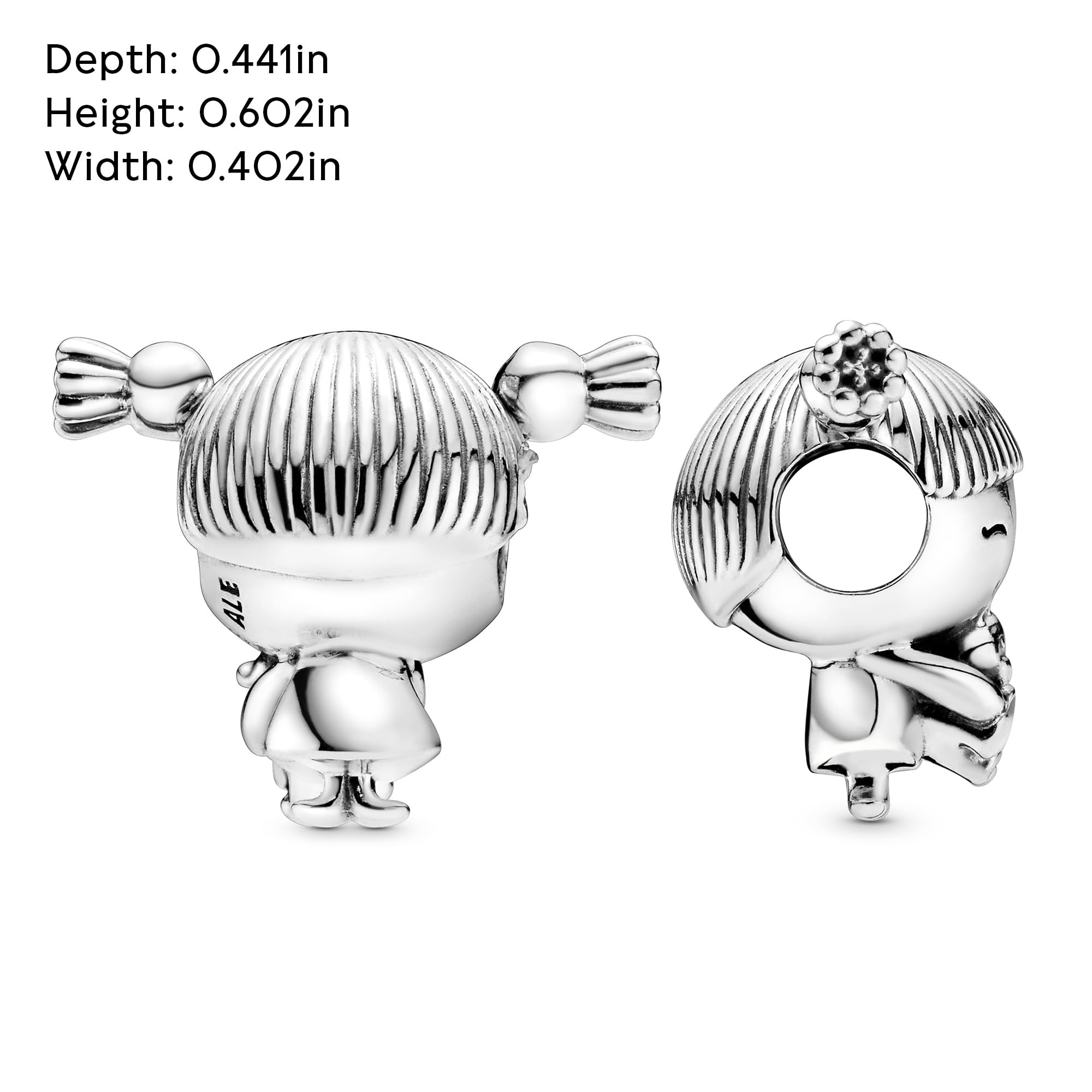 Pandora Icons Charm chłopiec, srebrny