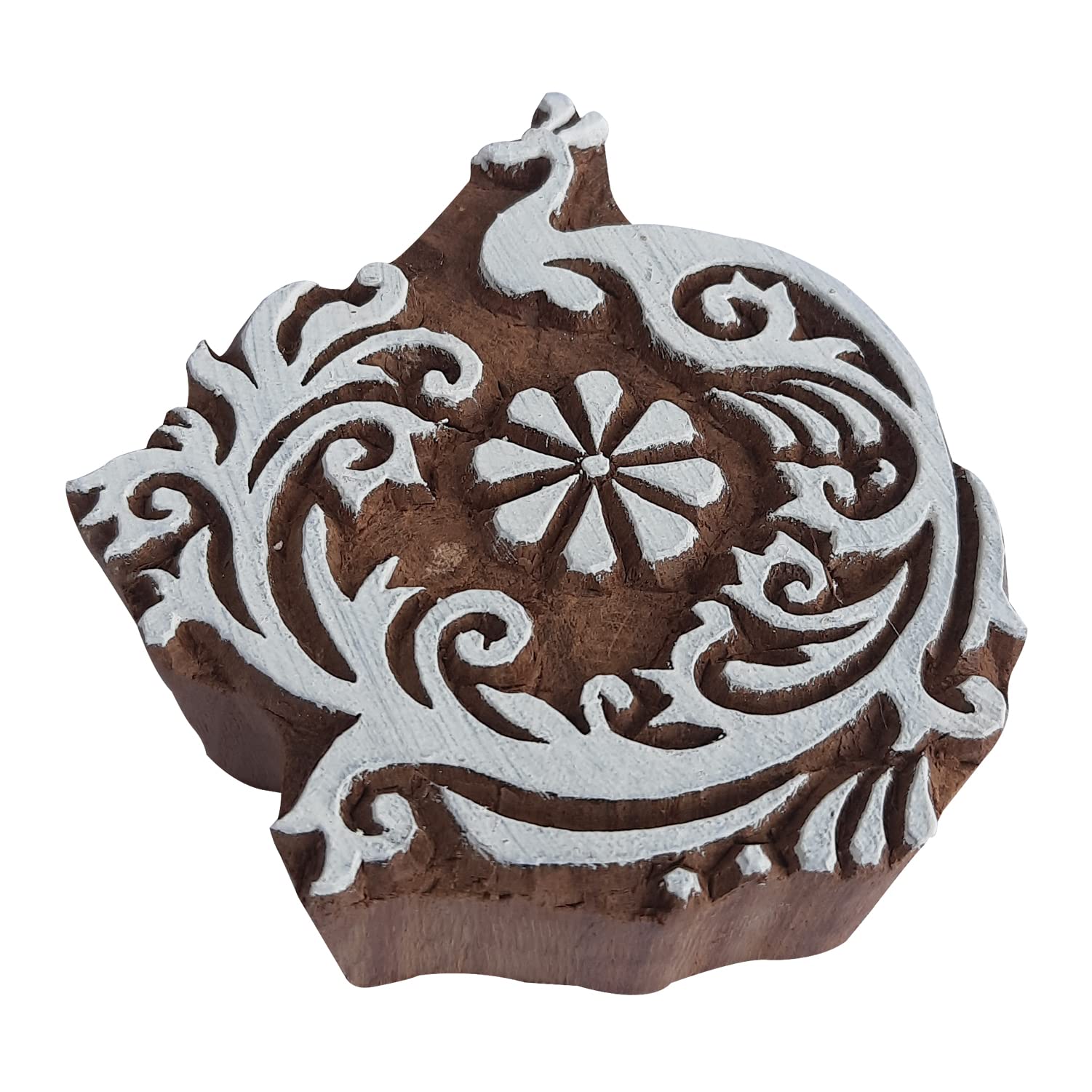 Royal Kraft Wooden Stamps DIY Fabric, Textile, Clay, Pottery, Paper, Henna Printing Blocks FFDtag015 (B09QJXG6MF) Amazon Price History, Amazon Price Tracker