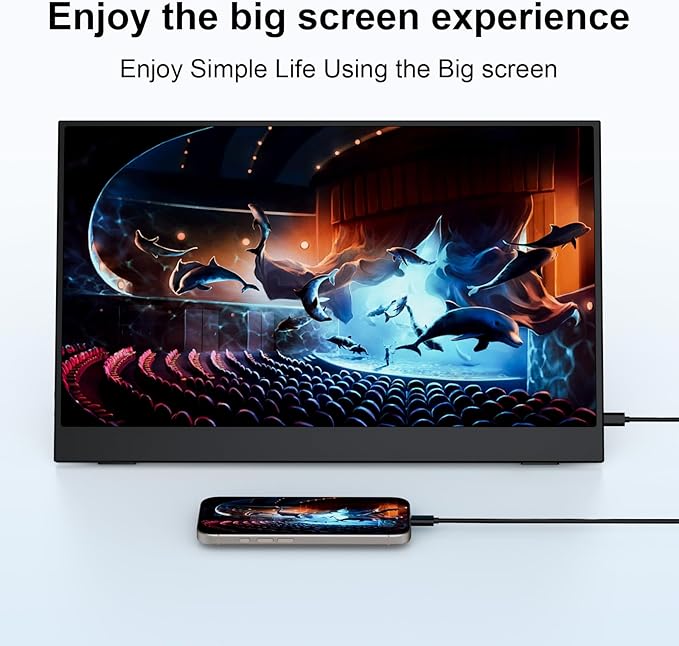 Monitor Portátil 14 Pulgadas HD IPS miniatura 5