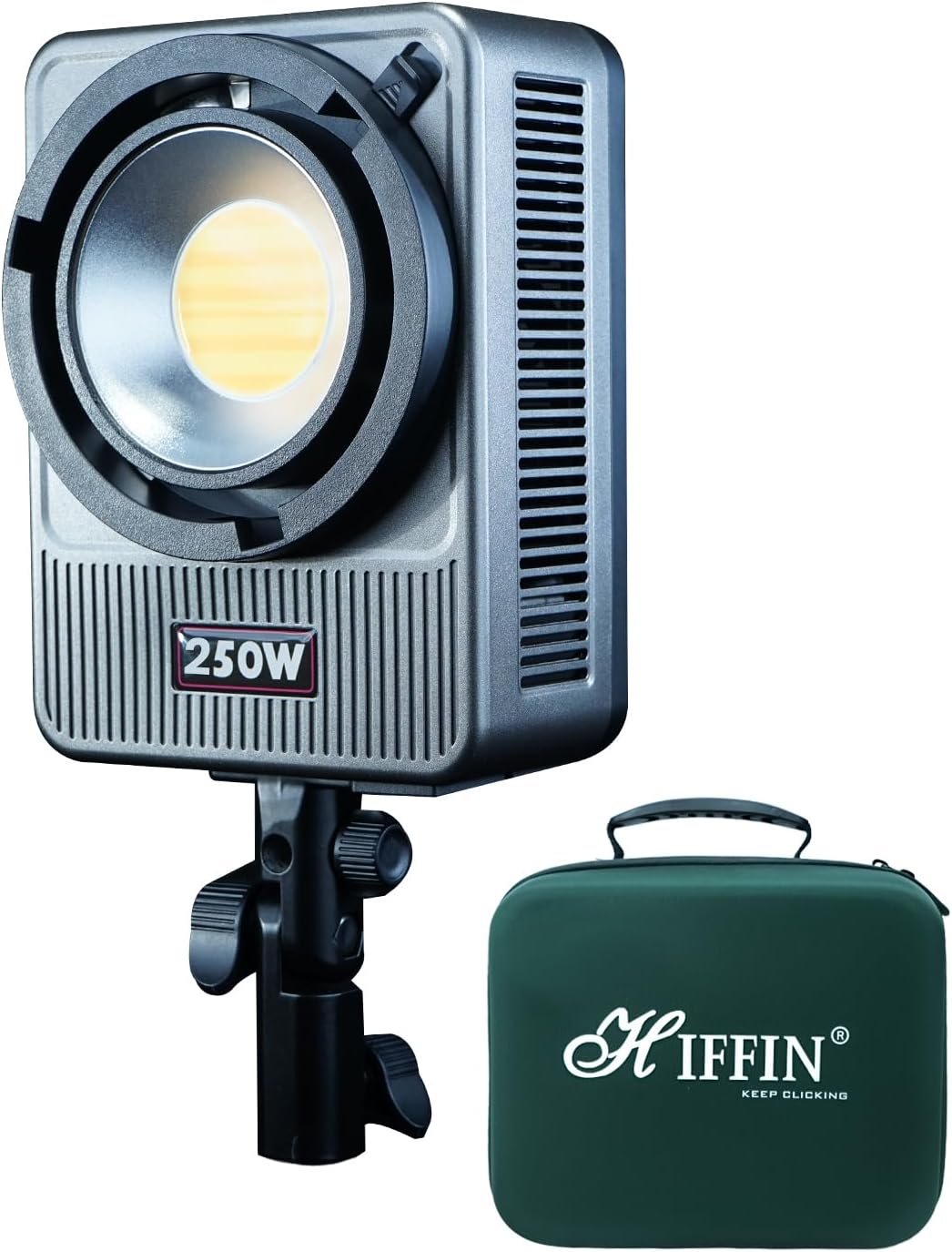 - HF-250PRO Wonder Series 250W LED Studio Light | 17,800lm High Brightness | CRI 95+ | CCT 2700K-6500K | Bowens Mount | App Control | Professional Lighting Videography & Studio Setups
