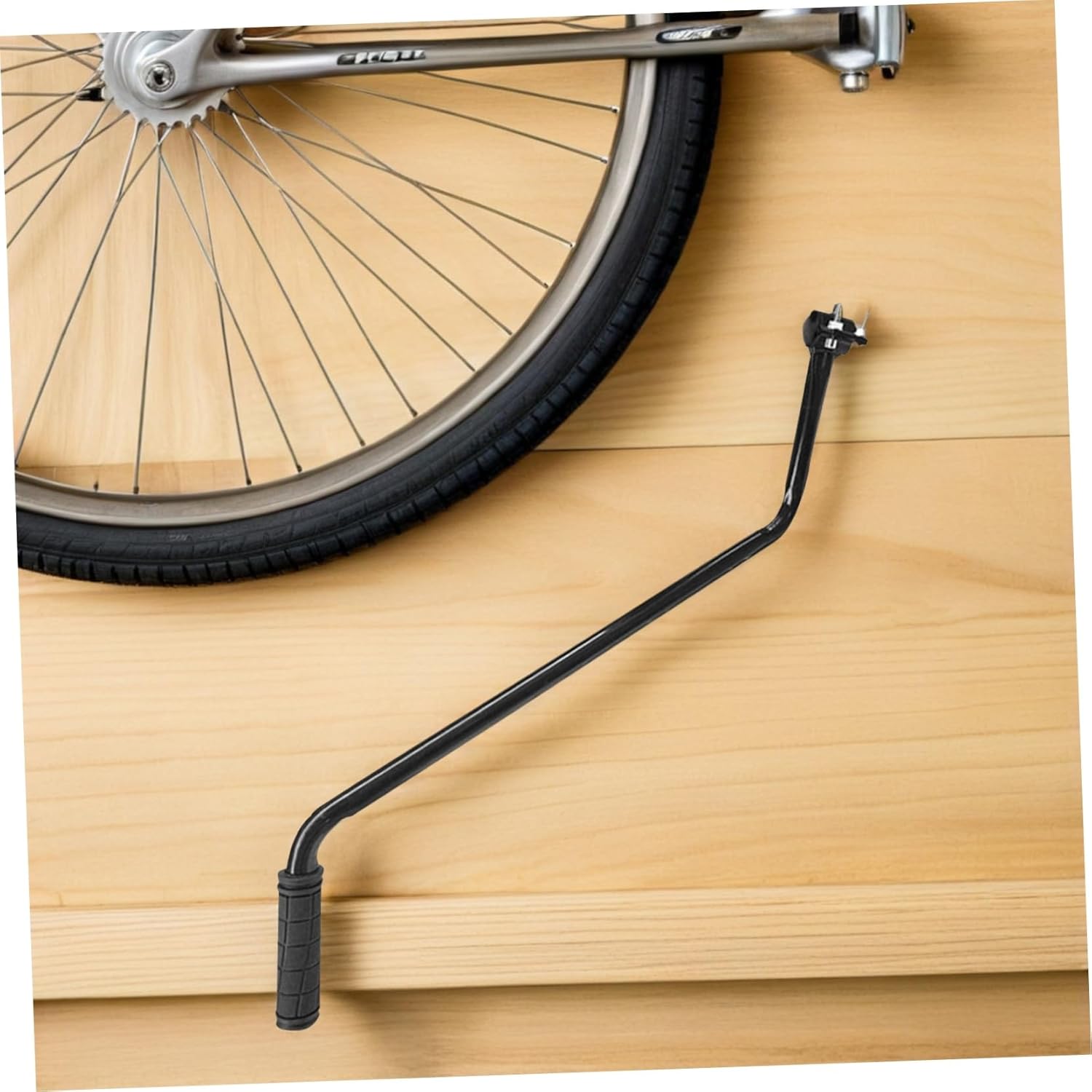 Bike Push Bar Bike Training Handle for Kids Children Cycling Bike Safety Trainer for Kids Chilren (Black)