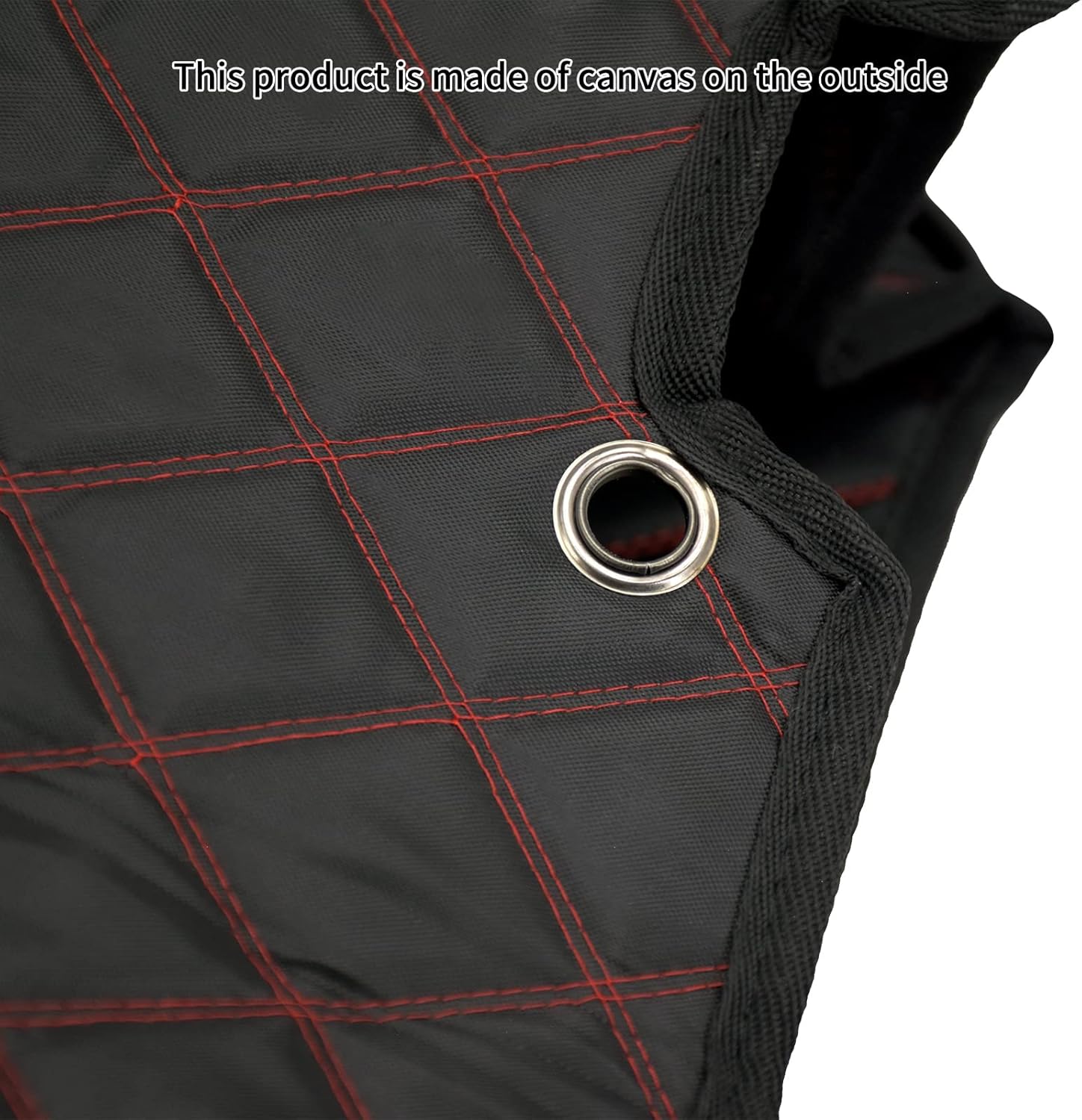 HDBUBALUS Non-Stretched Saddlebag Liners Inserts Red Thread Compatible with Harley Touring Electra Street Glide Road King 2014-2023 1 Pair