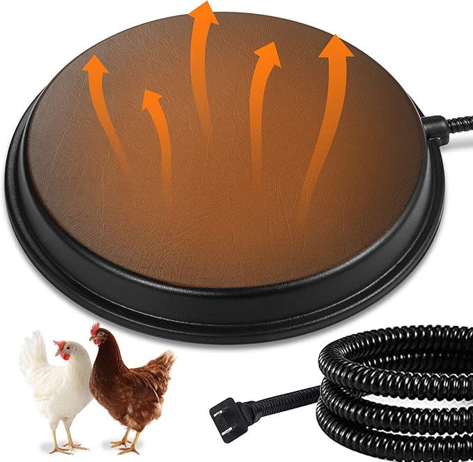Poultry Chicken Water Heater KOKOPRO Chicken Water Heater Base for Winter, for