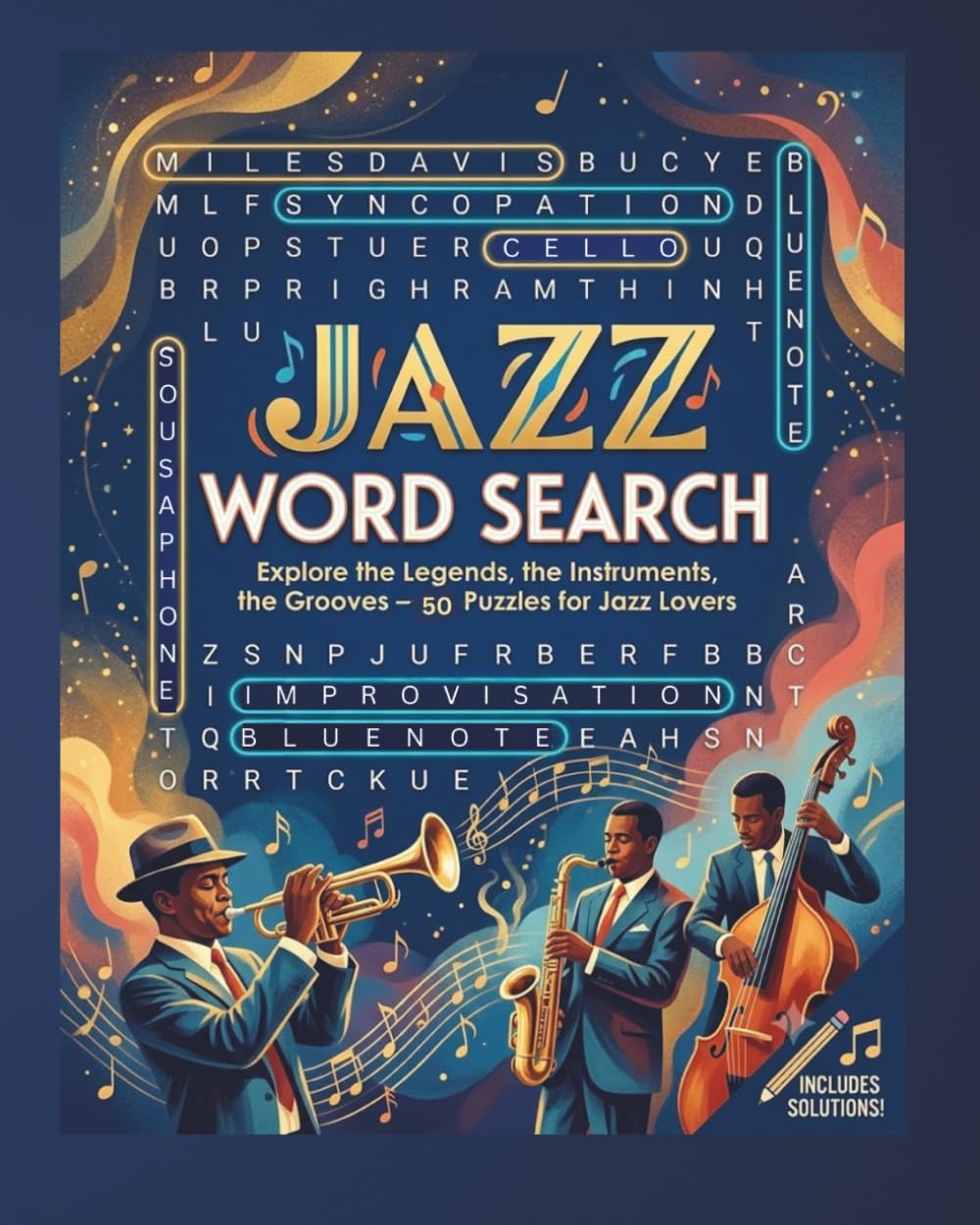 JAZZ WORD SEARCH BOOK
