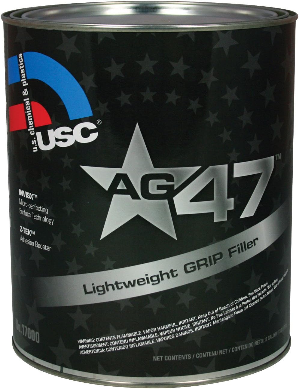US Chemical and Plastics USC-17000 1 GAL Lightweight Grip Filler