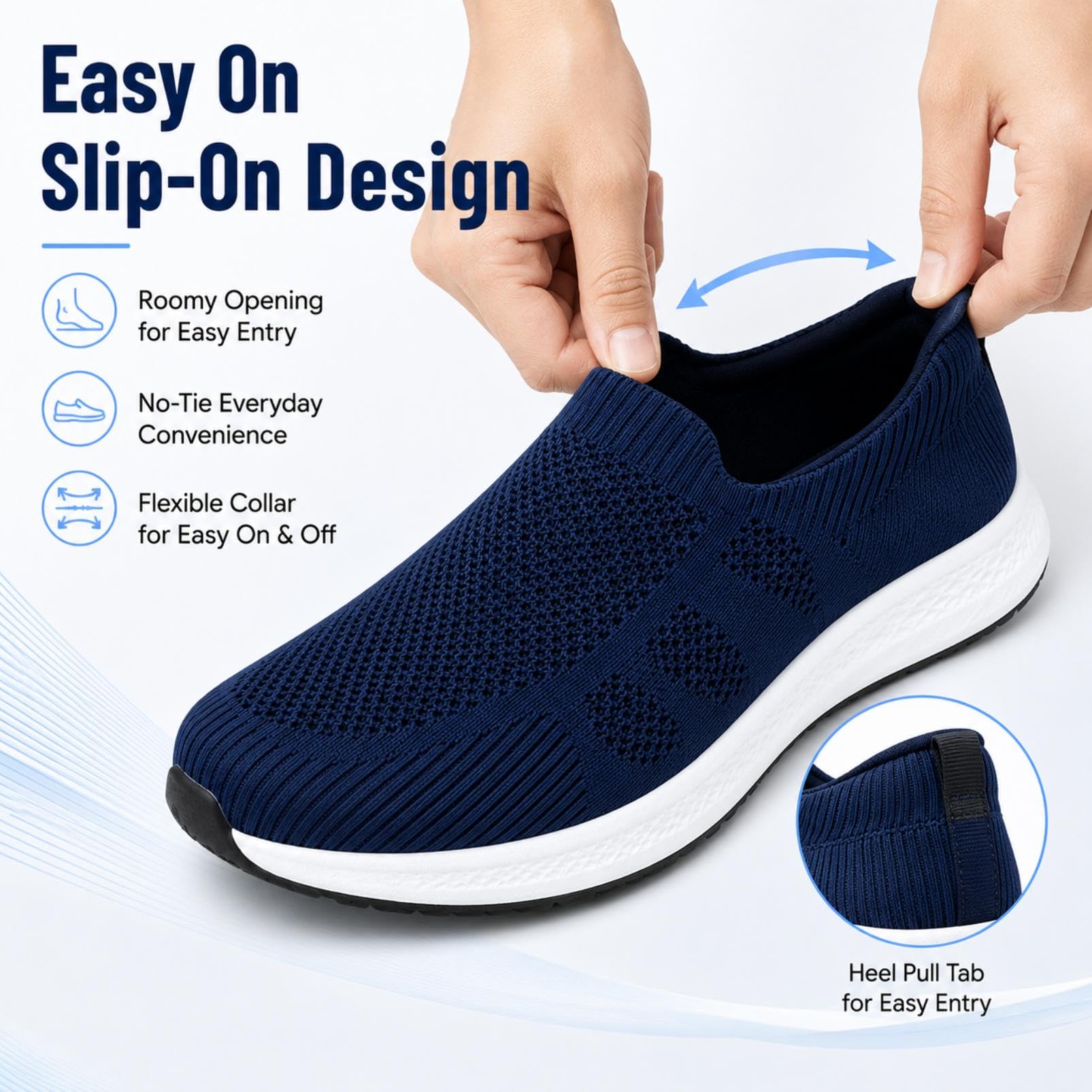 Generico Scarpe Diabetiche Uomo Donna Extra Larghe Scarpe Ortopediche