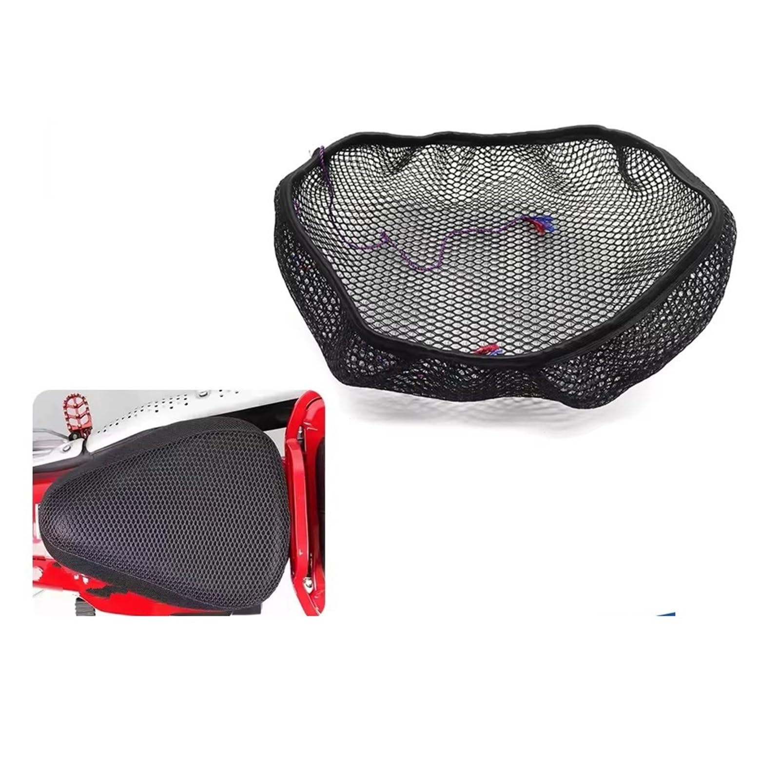 Moto Copri Sedili Per CT125 CT 125 125CT Coprisedile per moto Tessuto a rete Cuscino traspirante Isolamento termico Protezione antigraffio