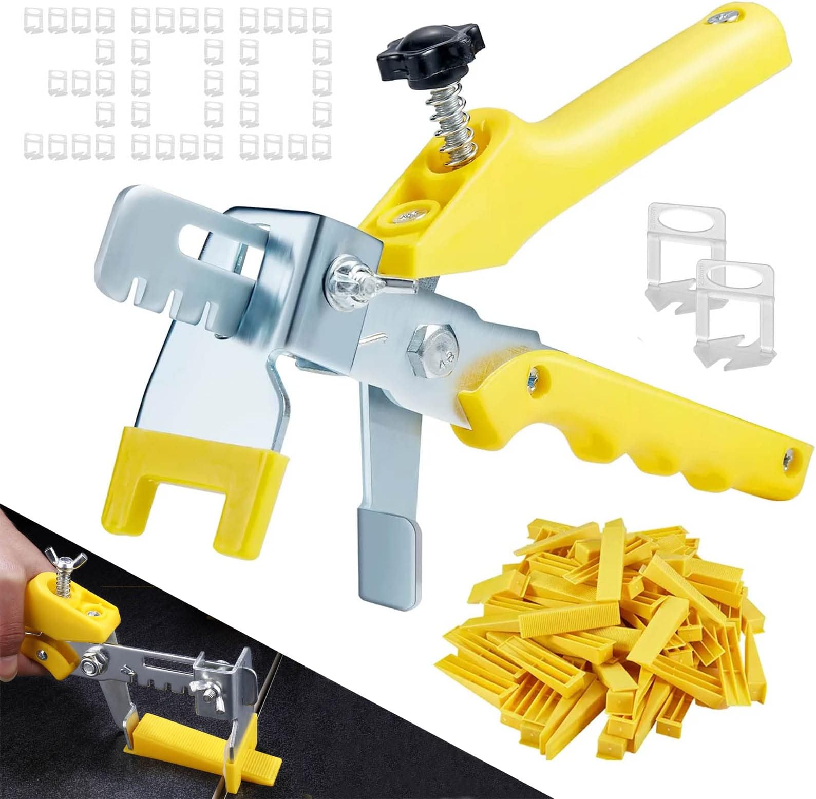 Piastrelle Sistema Di Livellamento 3000x Linguette Di Trazione Alte 1 - Foto 2