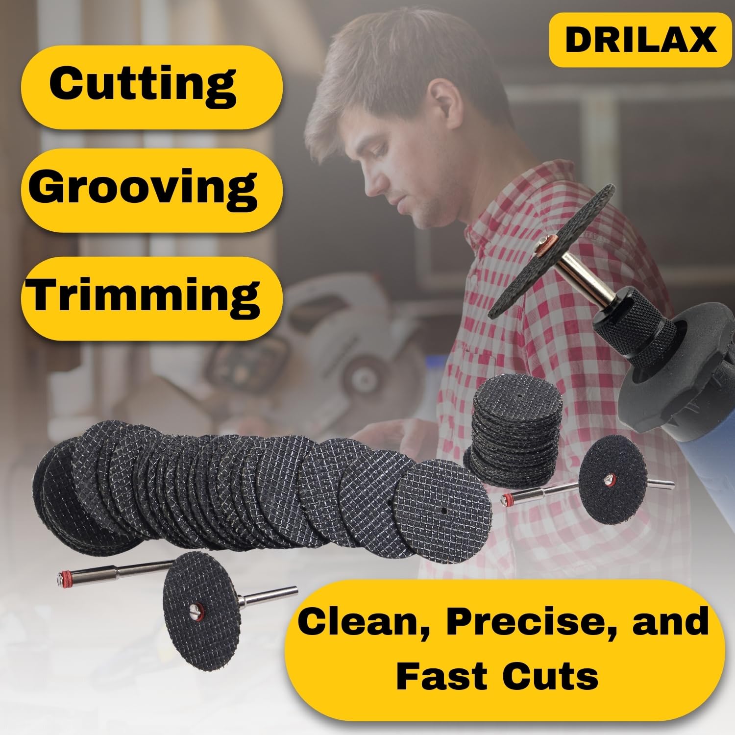 Cheap Mayitr 10pcs 2.35mm Screw Mandrel Shank Arbor Cut-off Wheel Disc