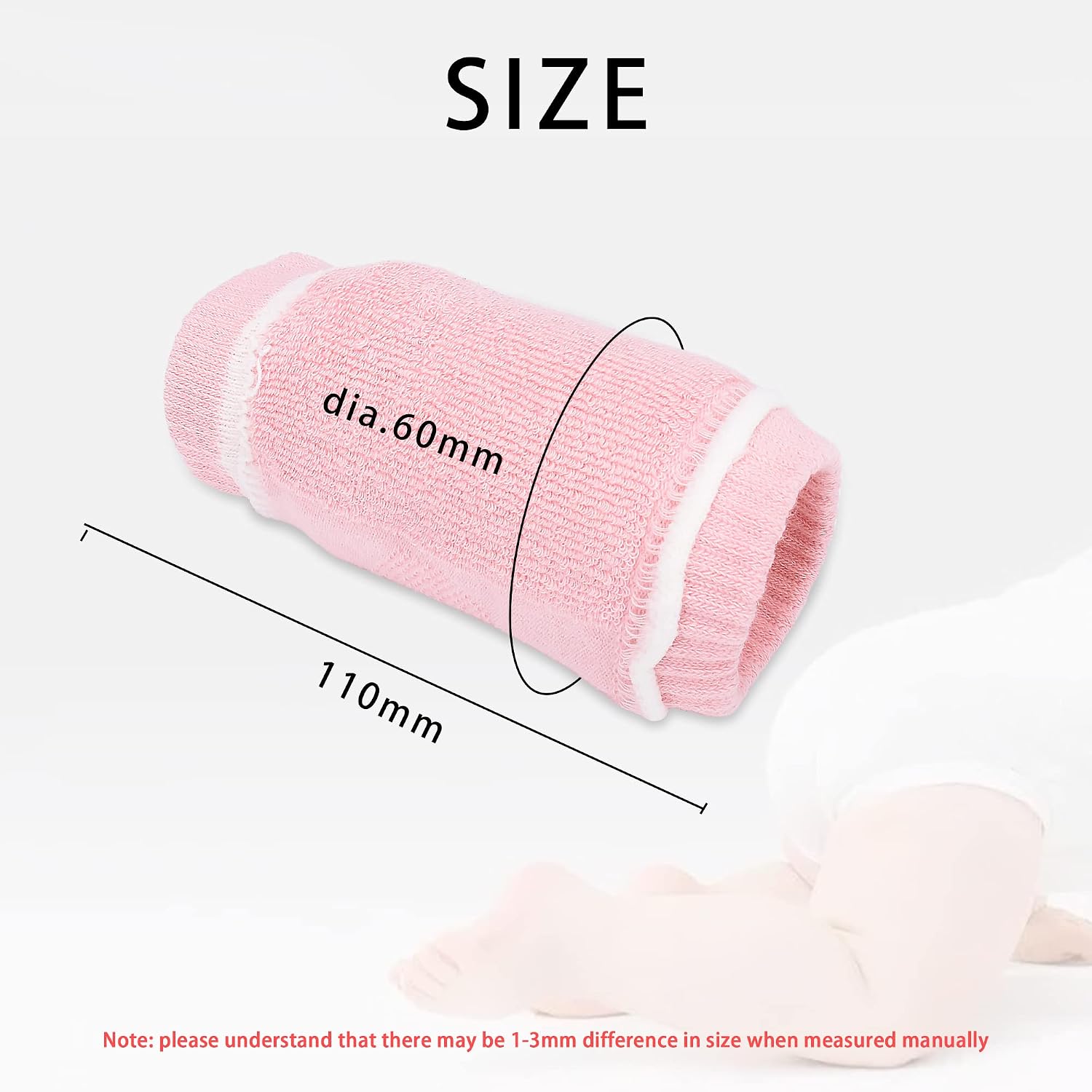 SooGree Baby Knee Pads (5 Pairs) For Crawling Toddler Leg Warms Non-slip Anti-Friction Socks For Crawling 6-24 Months Babies