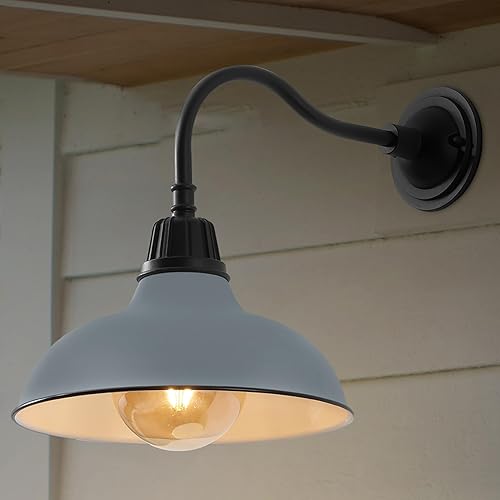 Miniatura 2 de JONATHAN Y JYL7613N Aurora 12.25" Aplique de Pared Exterior de 1-Luz Estilo Rústico Industrial para InterioresExteriores de Hierro LED con Brazo de