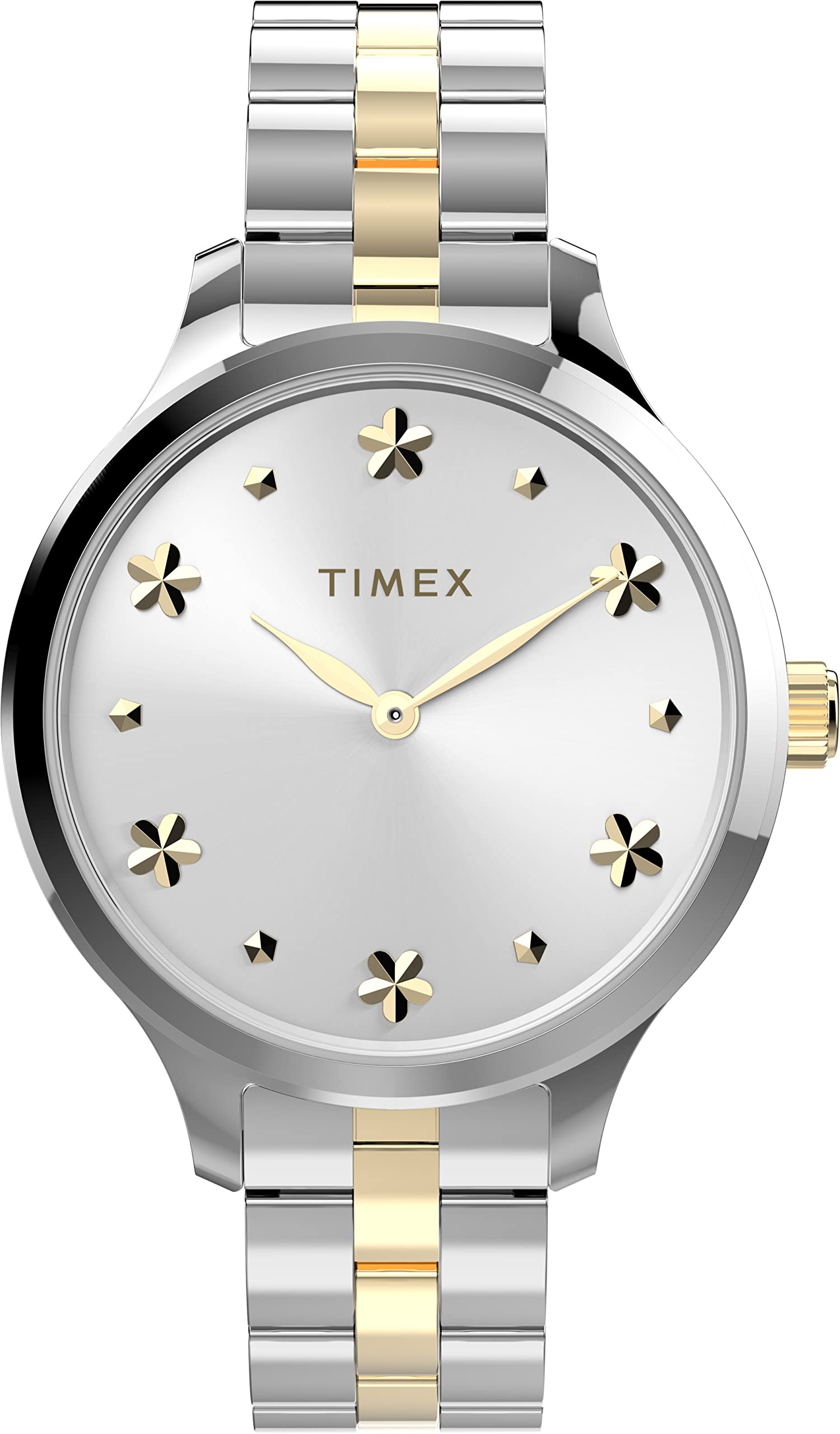 TIMEX Women Stainless Steel Silver-Tone Dial Analogue Watch - Tw2V23500, Band Color-Multicolor (B0BTBTP4QZ) Amazon Price History, Amazon Price Tracker