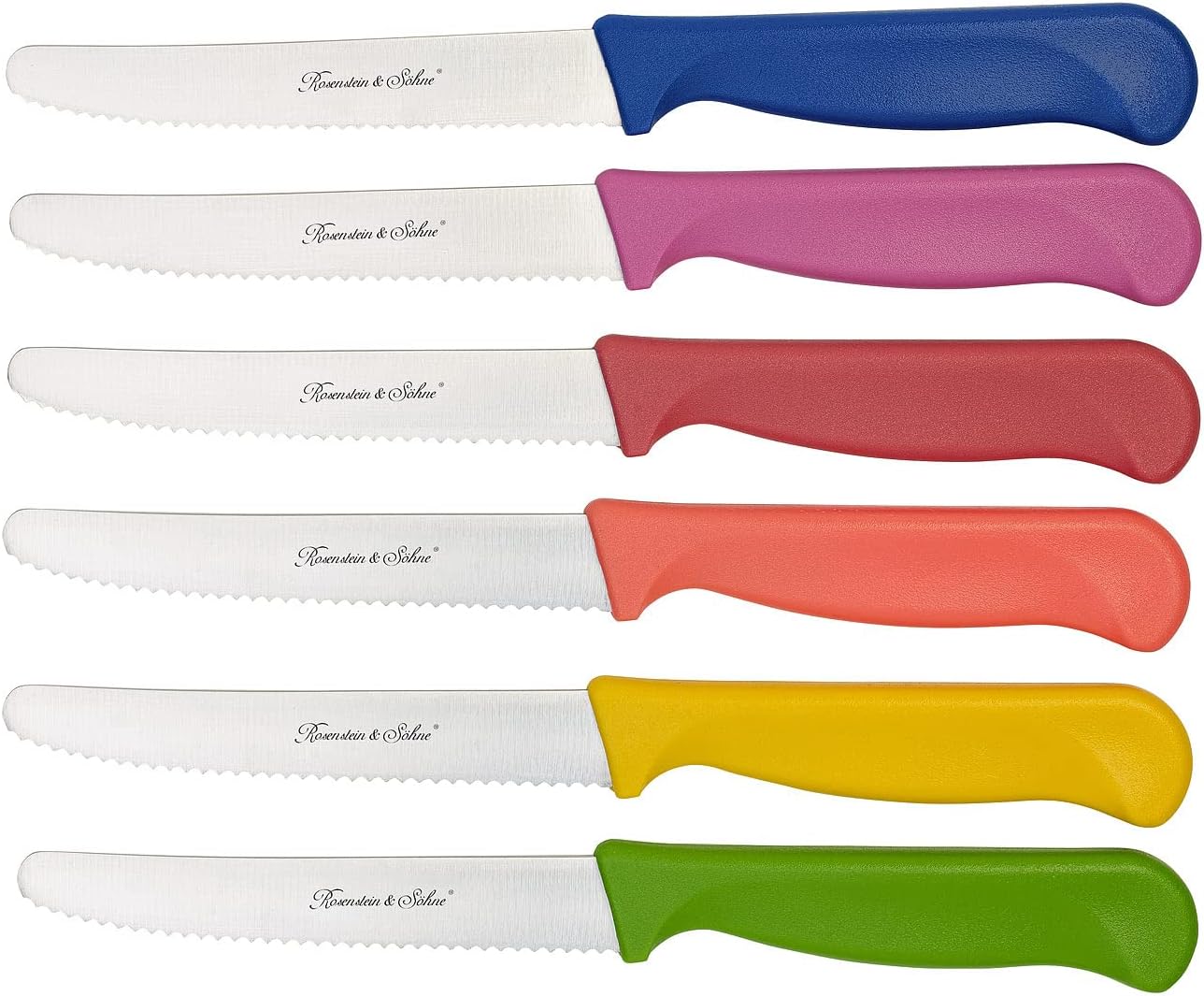 Victorinox Swiss Classic Set 2 Couteaux à Petit Déjeuner - Lame Dentelée 11 Cm Vert