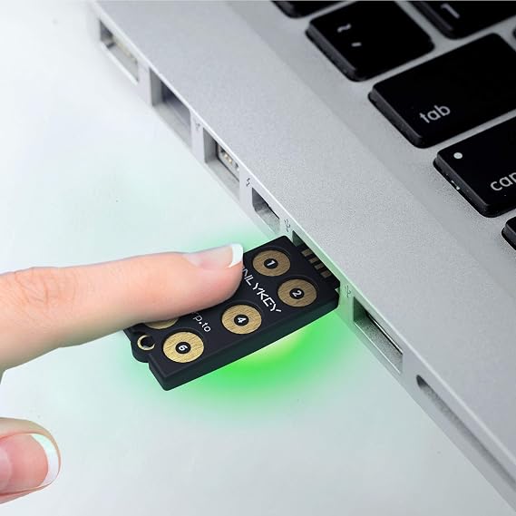 OnlyKey FIDO2 / U2F Security Key and Hardware Password Manager | مصادقة عاملين | تشفير الدرجة المهنية المحمولة | PGP / SSH / Yubikey OTP | Windows / Linux / Mac OS / Android