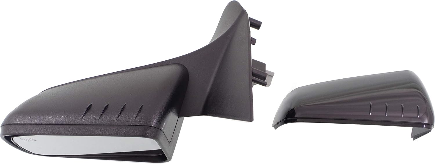 Garage-Pro Driver Side Power Heated Mirror for 2008-2011 Ford Focus, Driver Side Mirror Replacement, Door Mirrors with 2 Caps Coupe & Sedan, Models with Deluxe Package