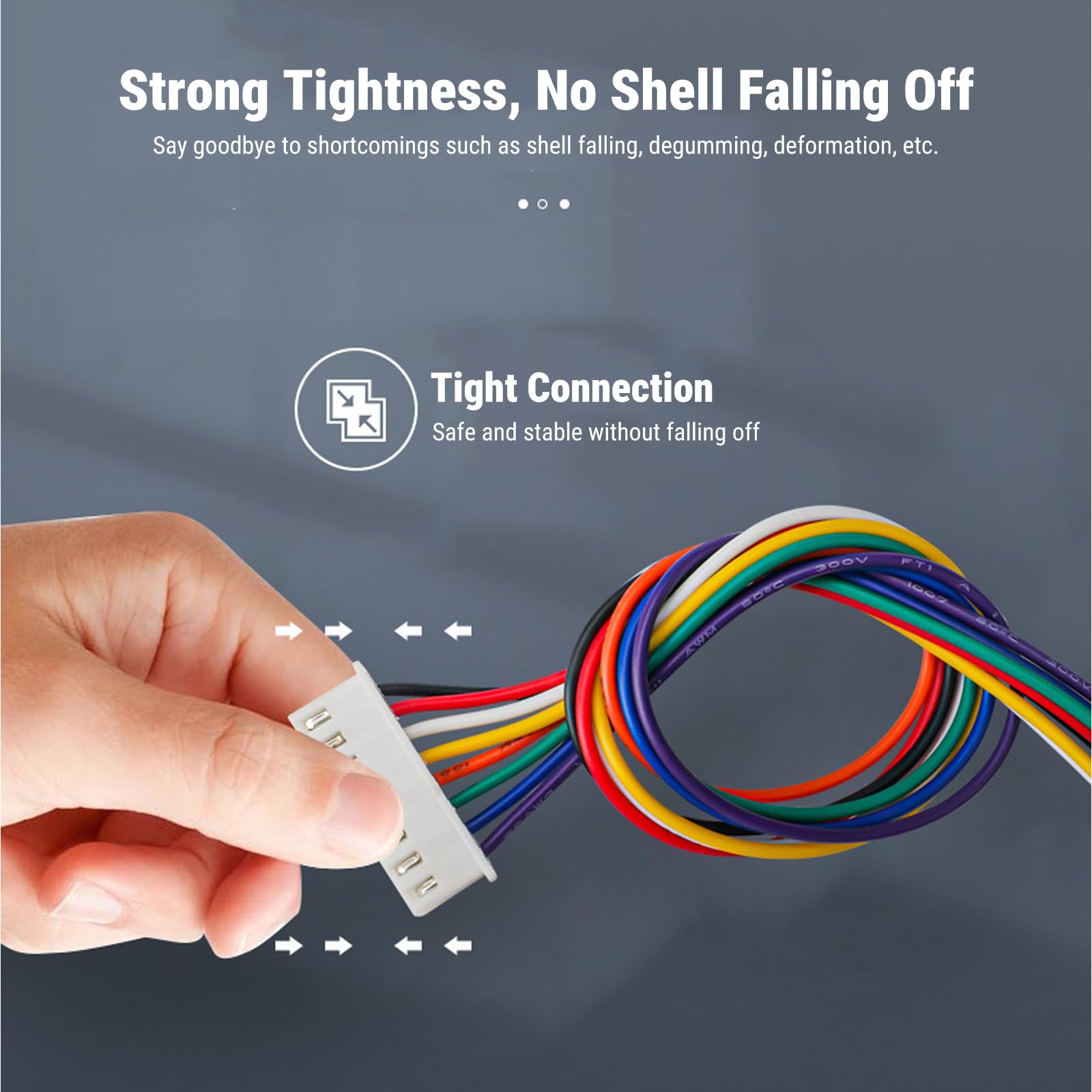 Kabel łączący, 10 Zestawów JST PH 2,0 Mm 8-pinowe Męskie Złącza żeńskie Kable Z Wtyczką 30 Cm