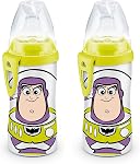 NUK Disney Large Learner Cup, 10 Oz (300 mL), 8+ Months, Mickey Mouse, 2 Pack