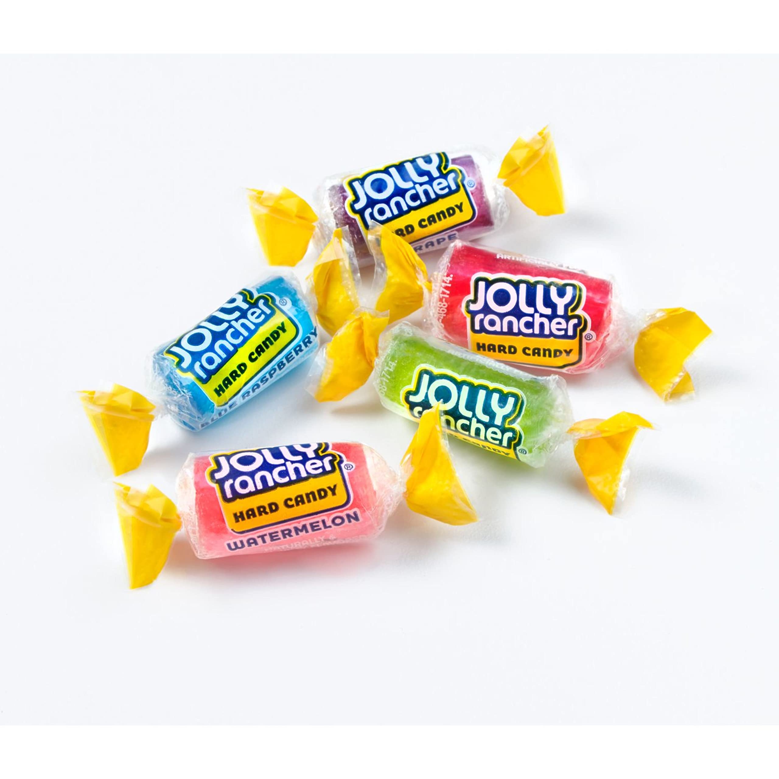 Buy JOLLY RANCHER Assorted Fruit Flavored Hard Candy, Individually Wrapped, 80 oz Bulk Bag (360